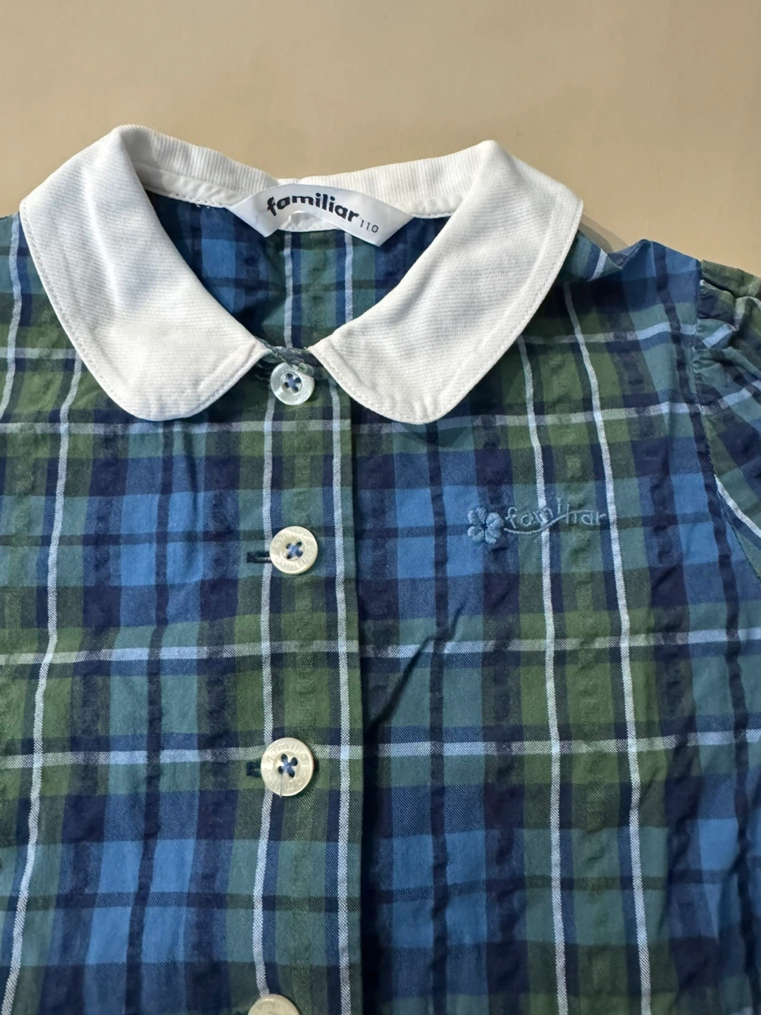 ファミリア チェック柄 ワンピース 110 - キャロット（Karrot）