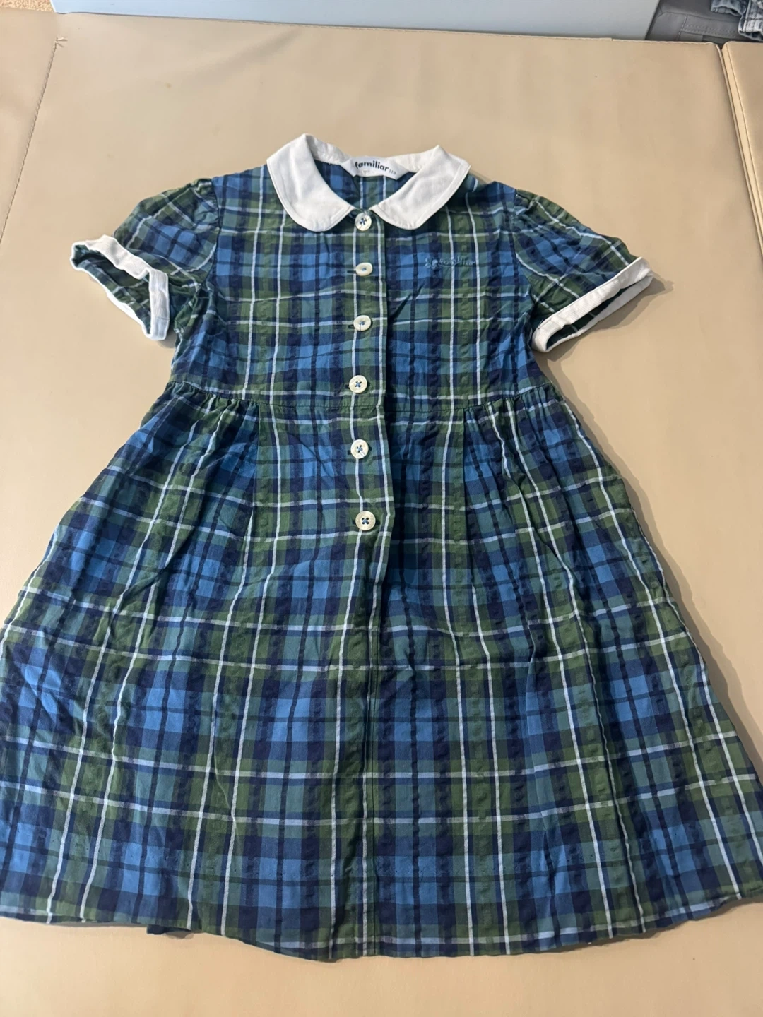 ファミリア チェック柄 ワンピース 110 - キャロット（Karrot）