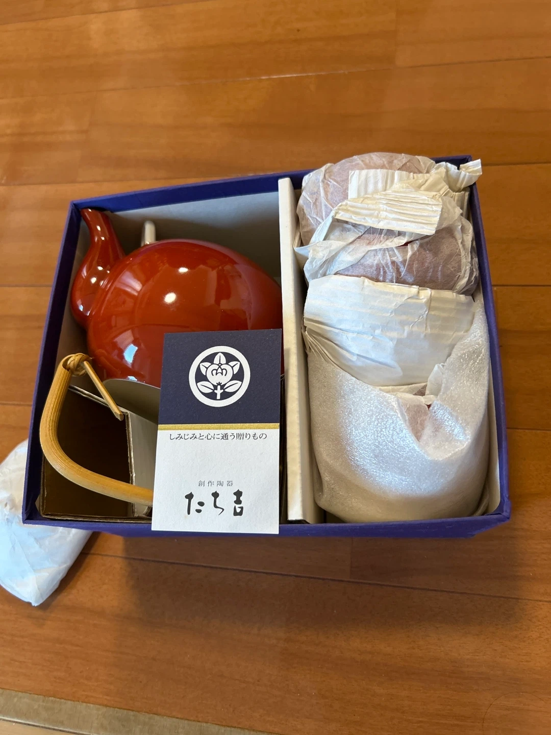 たち吉 茶器セット 未使用の写真2枚目