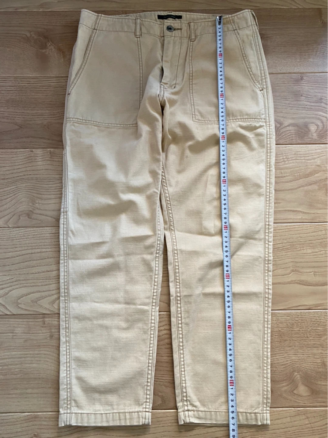 URAN RESEARCH DOORS コットン100%パンツ38 訳あり（近日処分予定）の写真2枚目