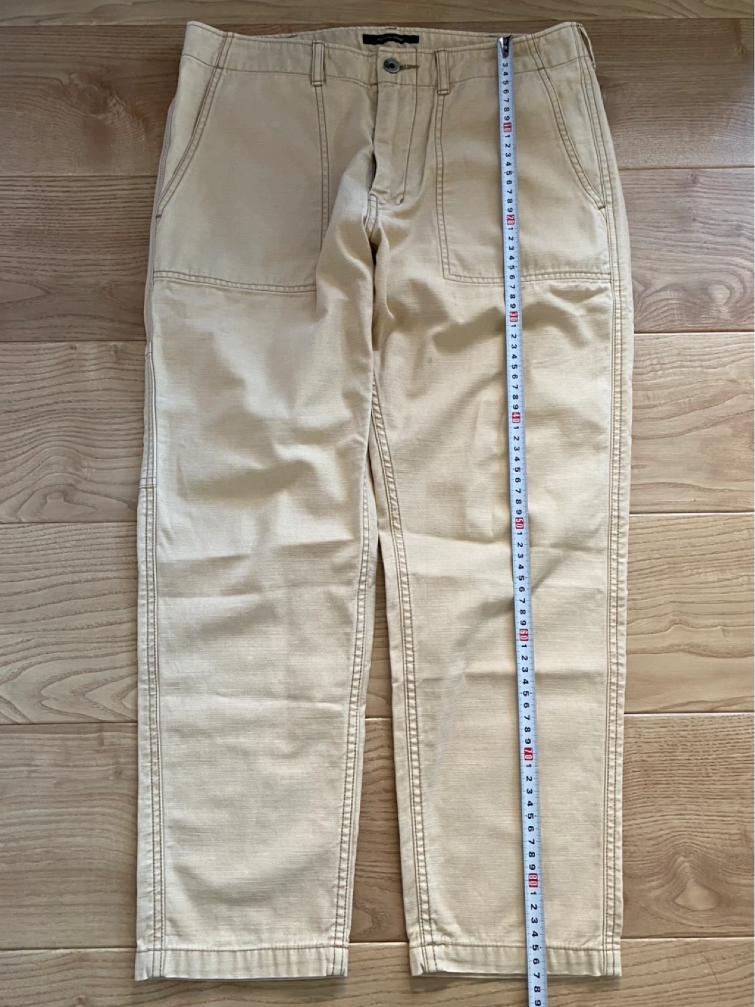 URAN RESEARCH DOORS コットン100%パンツ38 訳あり(近日処分予定)の写真2枚目