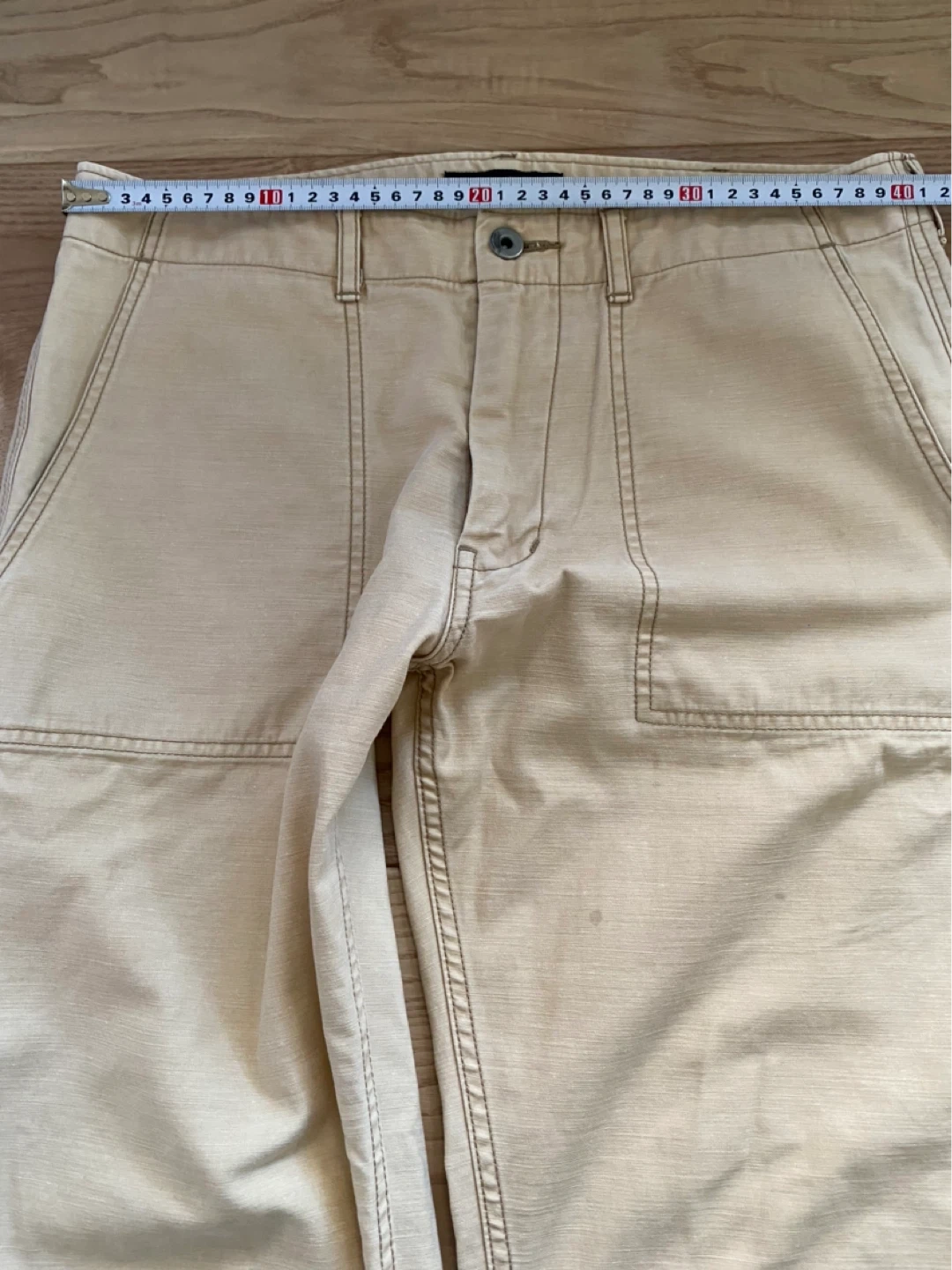 URAN RESEARCH DOORS コットン100%パンツ38 訳あり(近日処分予定)の写真4枚目