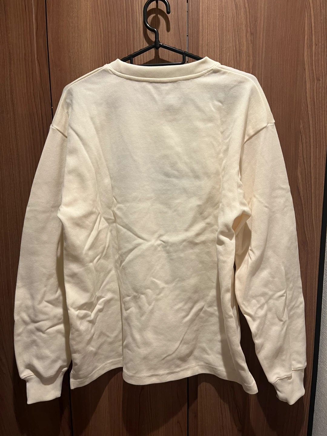 コンバース メンズ ロングTシャツ ポリエステル素材 ホワイトの写真2枚目