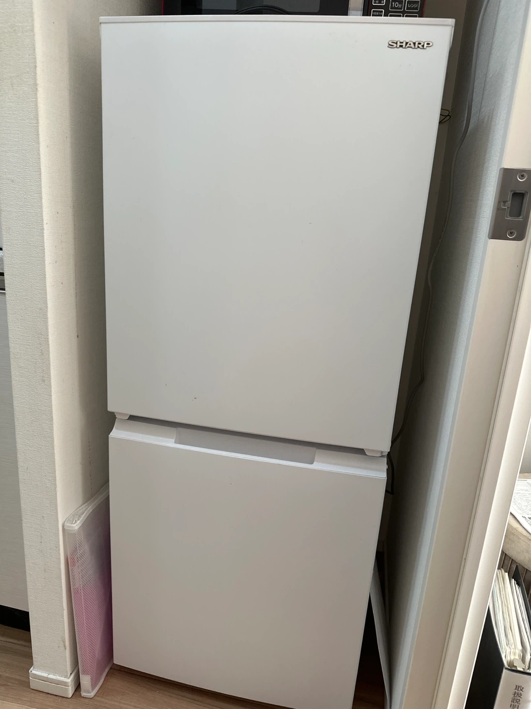シャープ 冷蔵庫 SJ-D15J-W 152L
