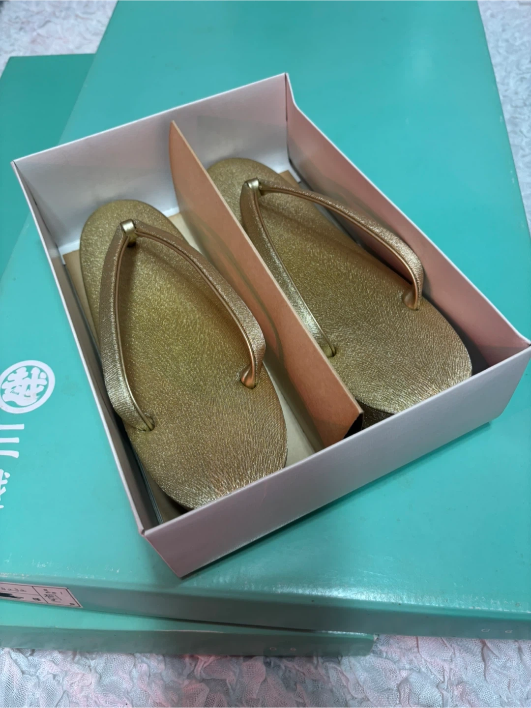 正絹振袖・袋帯・長襦袢・草履セット 中古美品の写真5枚目