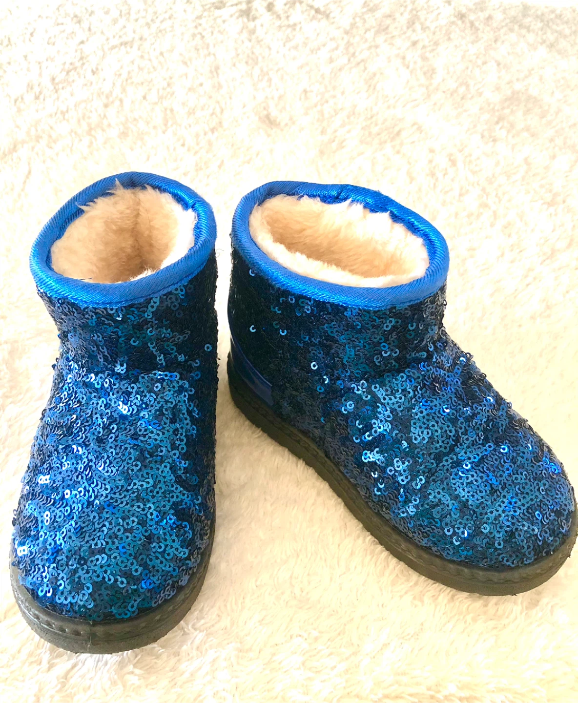👧✨🌟スパンコール装飾ブーツ🌟✨ 16.5cm