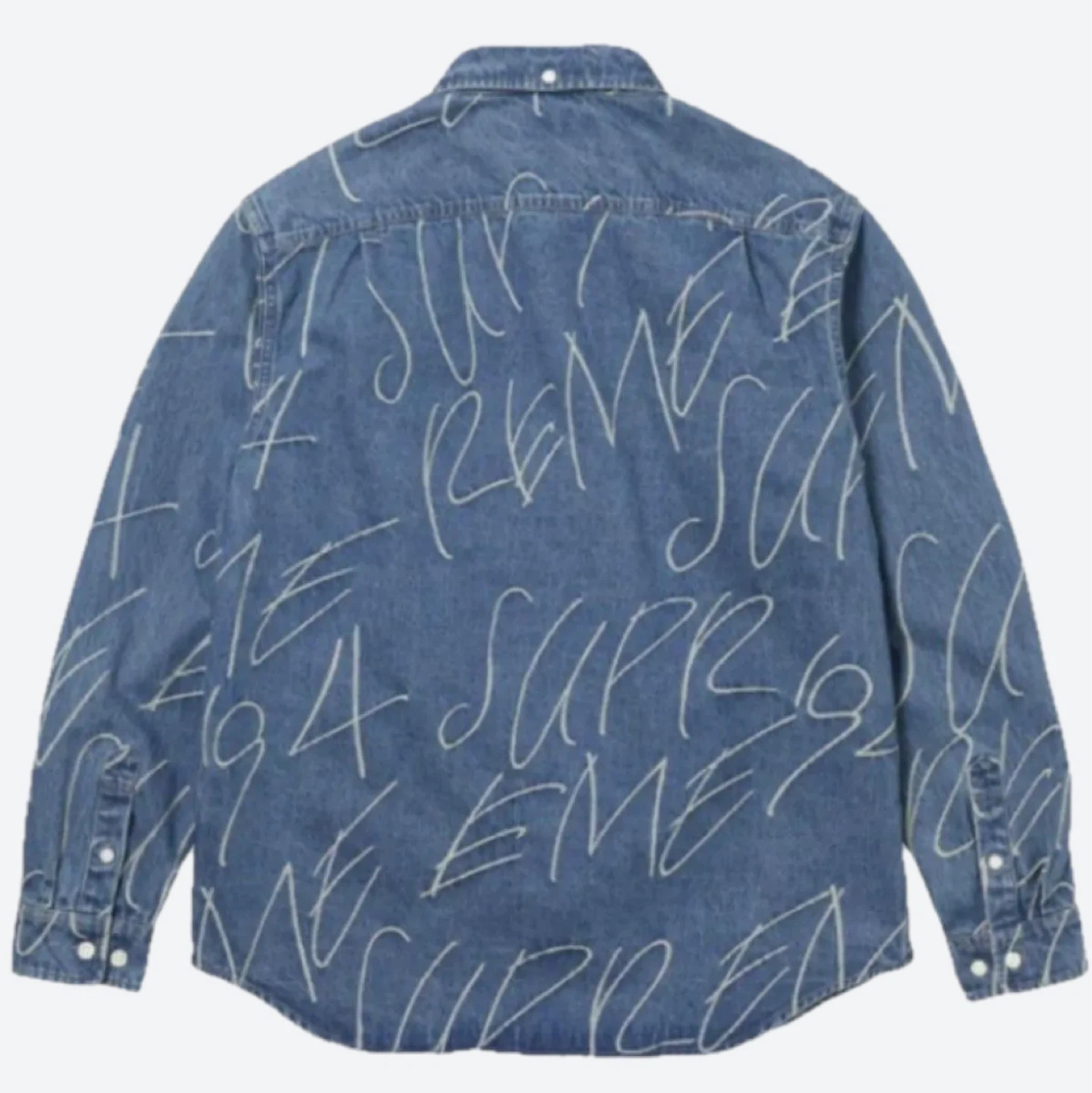 Supreme シュプリーム デニムシャツ Ｌサイズの写真2枚目
