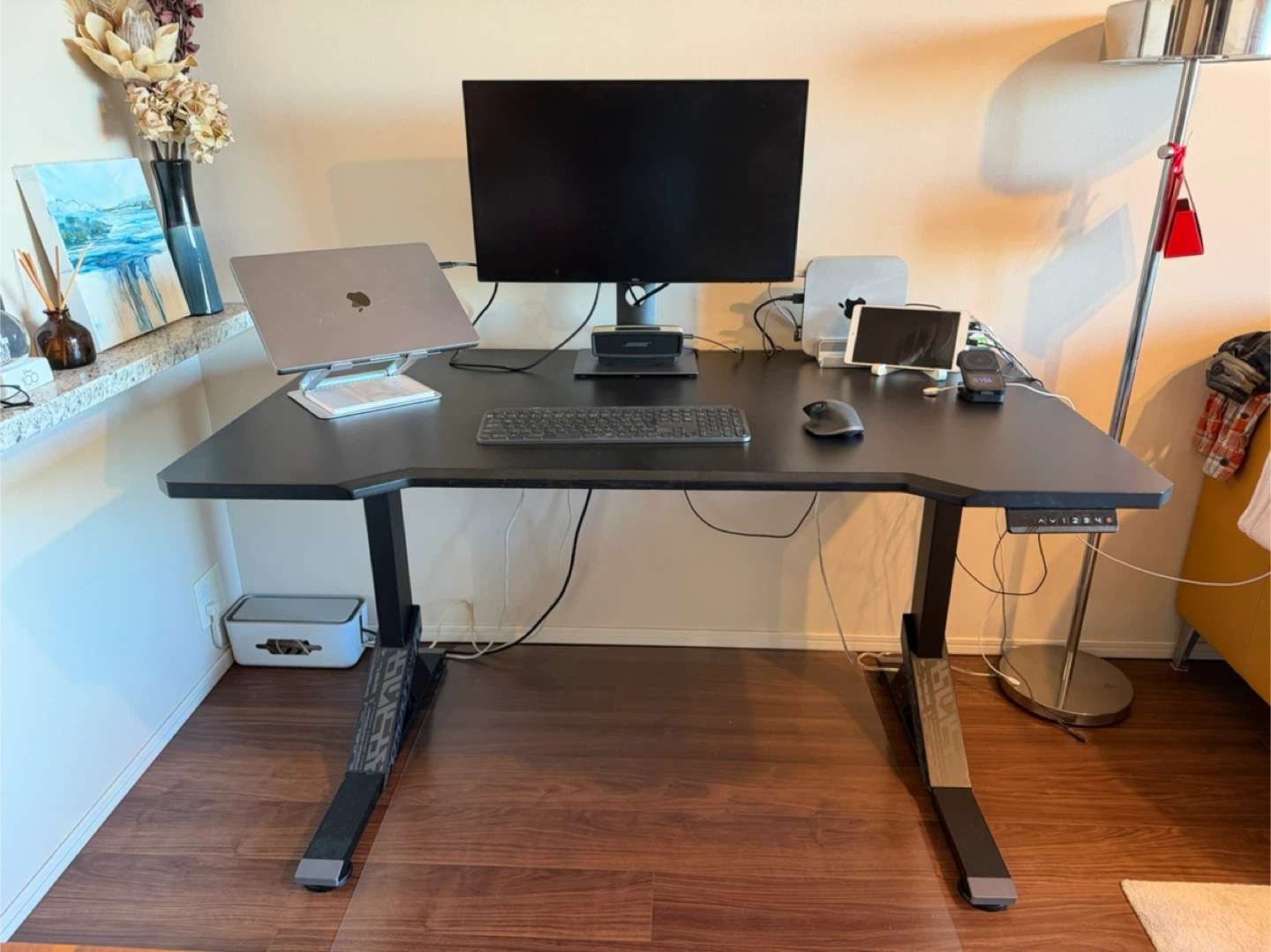 IKEA UPPSPEL 電動昇降ゲーミングデスク 120cm×80cm