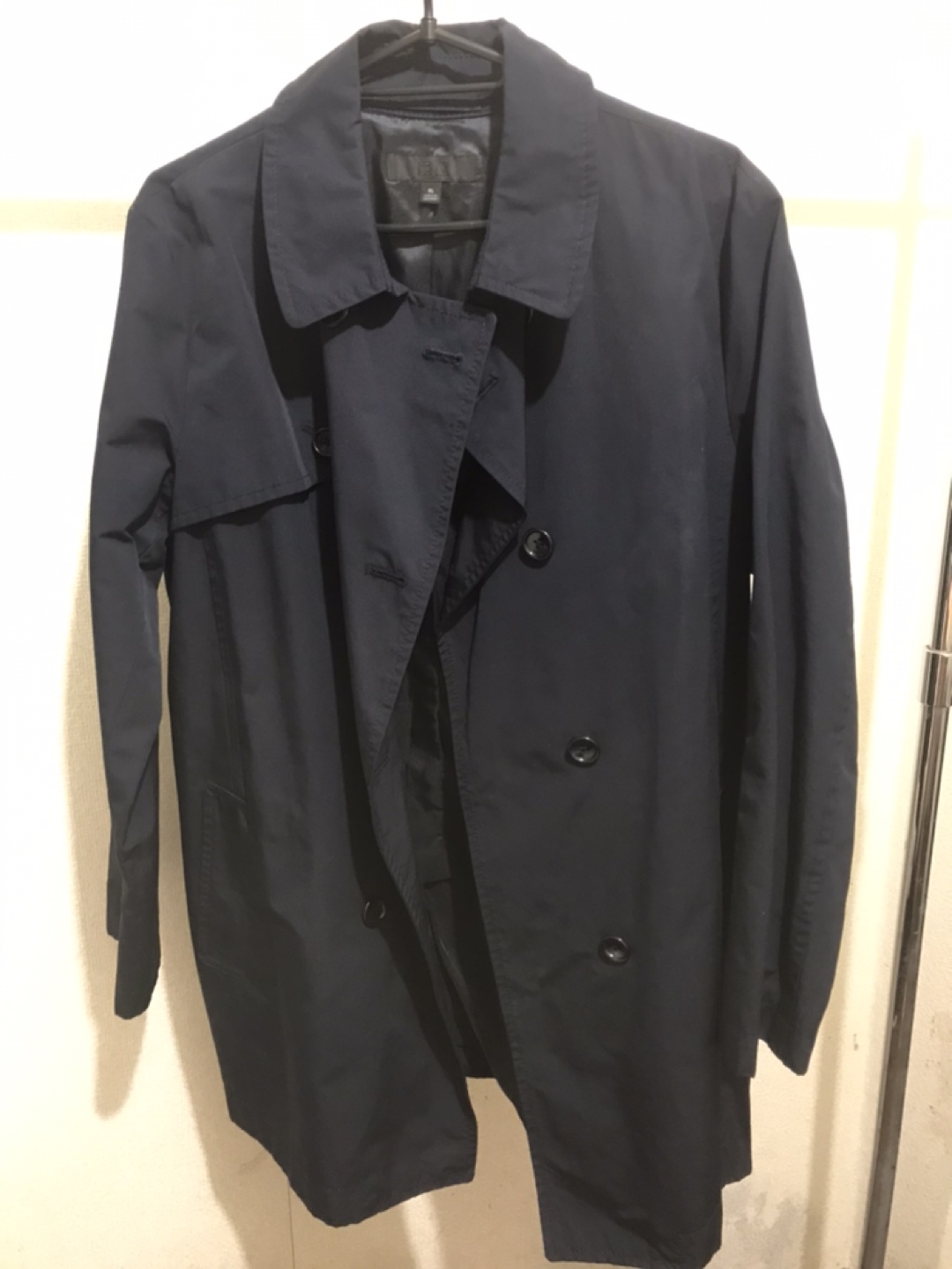 UNIQLO トレンチコート XLサイズ ネイビー