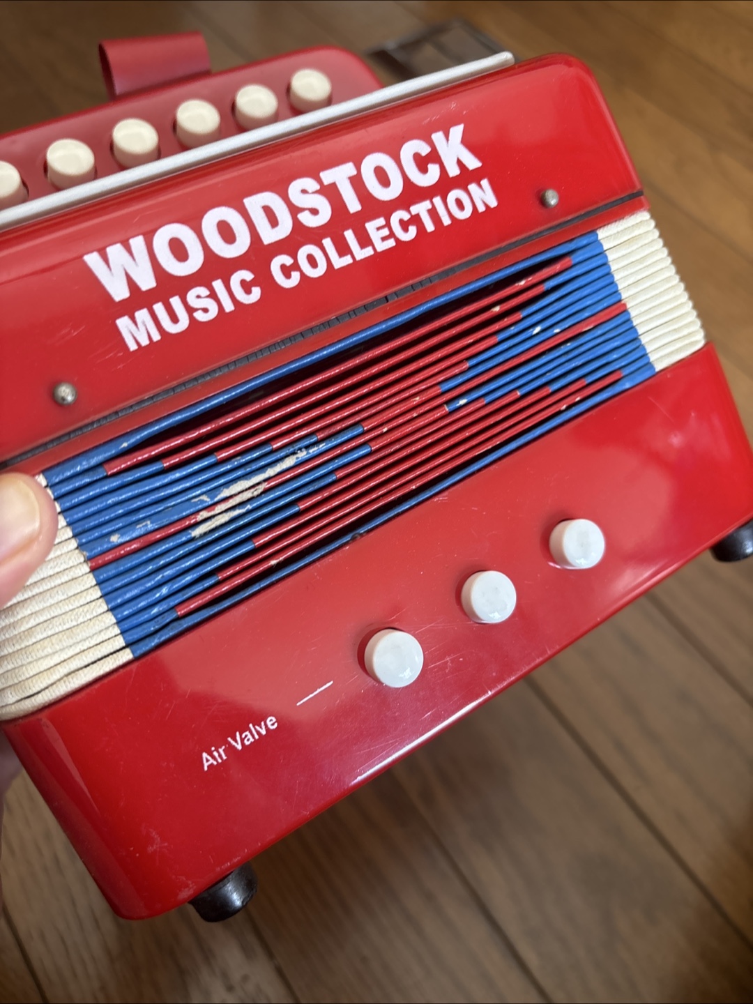 おもちゃ アコーディオン Woodstock Kid's Accordion- Music Collectionの写真3枚目