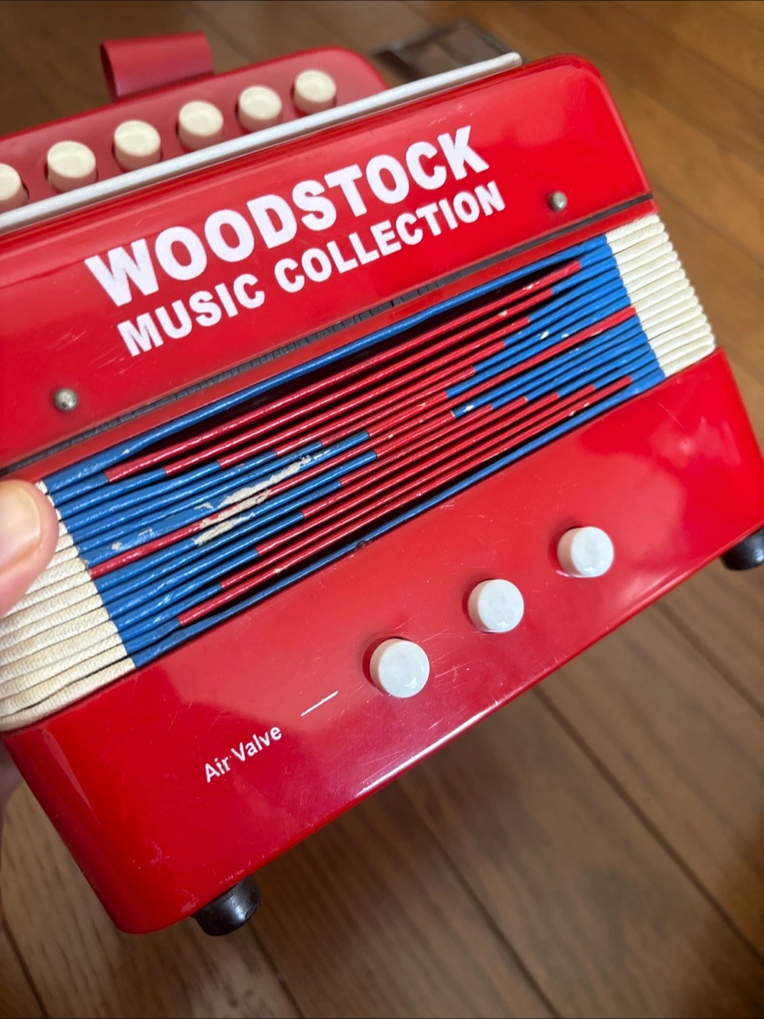 おもちゃ アコーディオン Woodstock Kid's Accordion- Music Collectionの写真3枚目