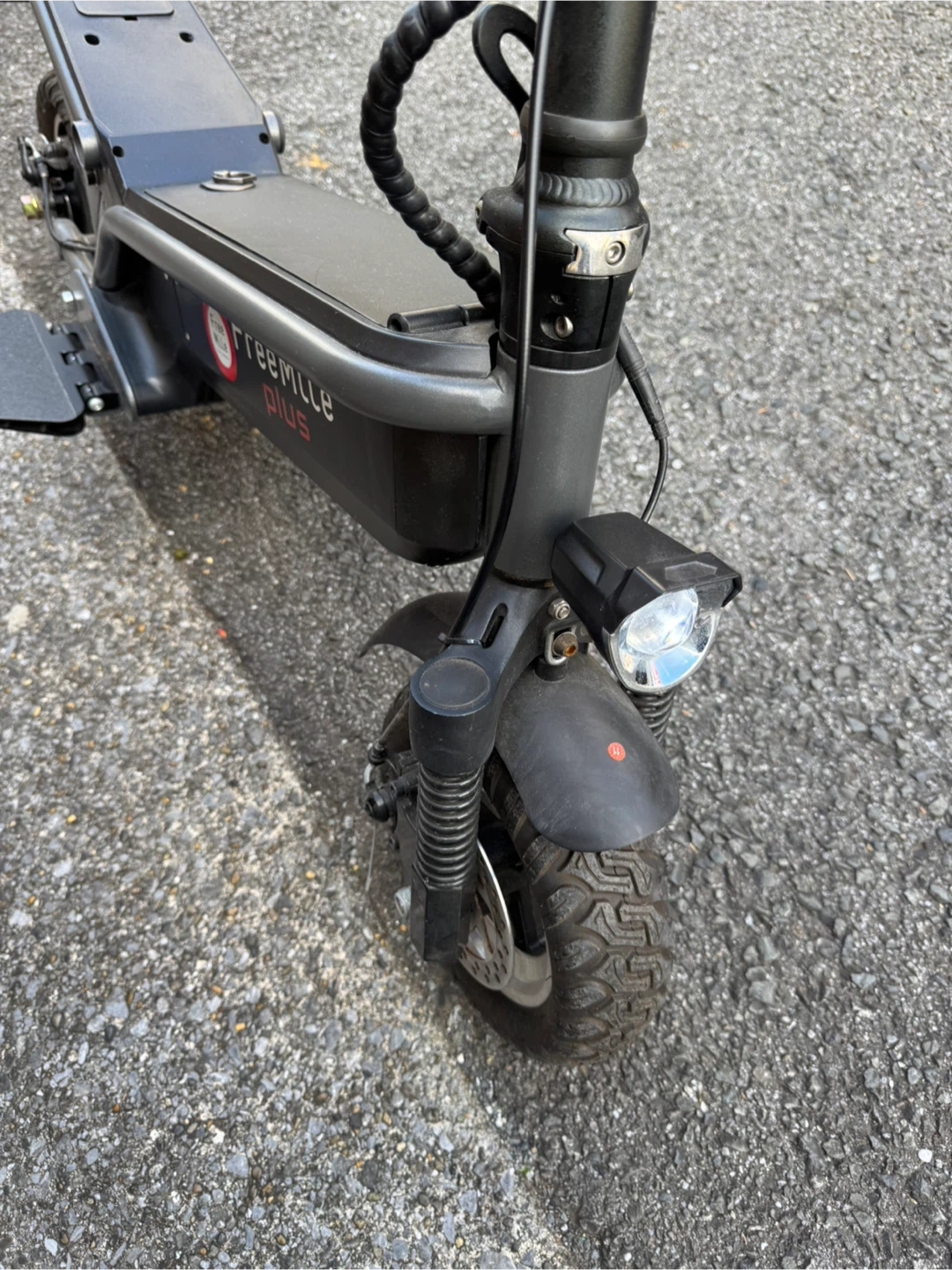 電動バイク Free Mile Plus 充電器付 横浜市鶴見区手渡しの写真7枚目