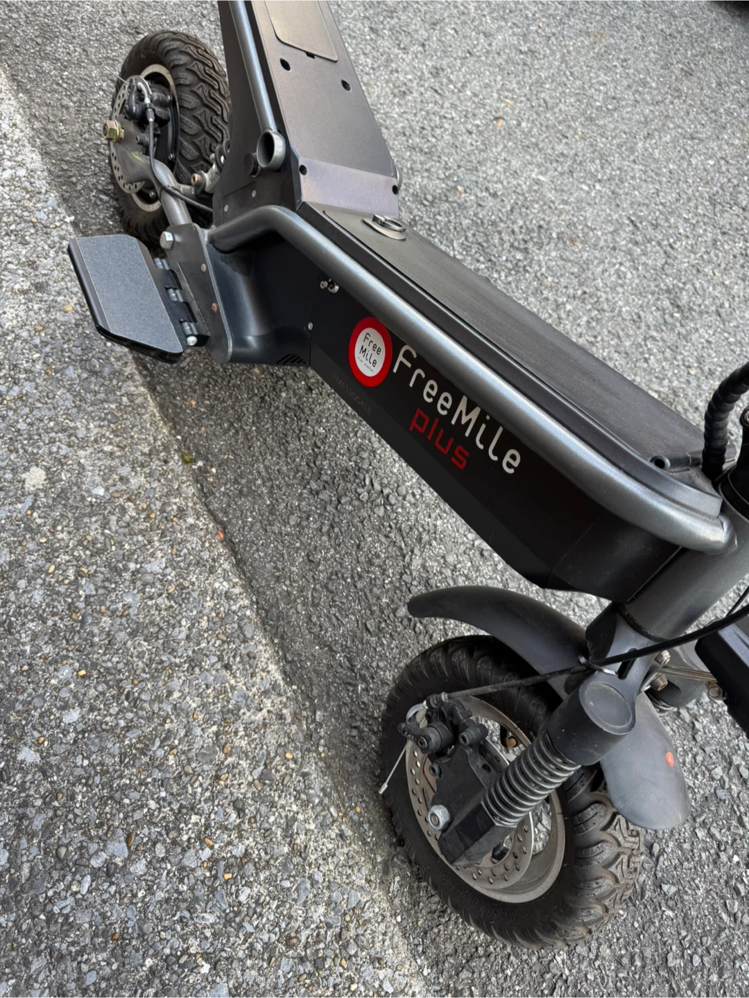 電動バイク Free Mile Plus 充電器付 横浜市鶴見区手渡しの写真10枚目