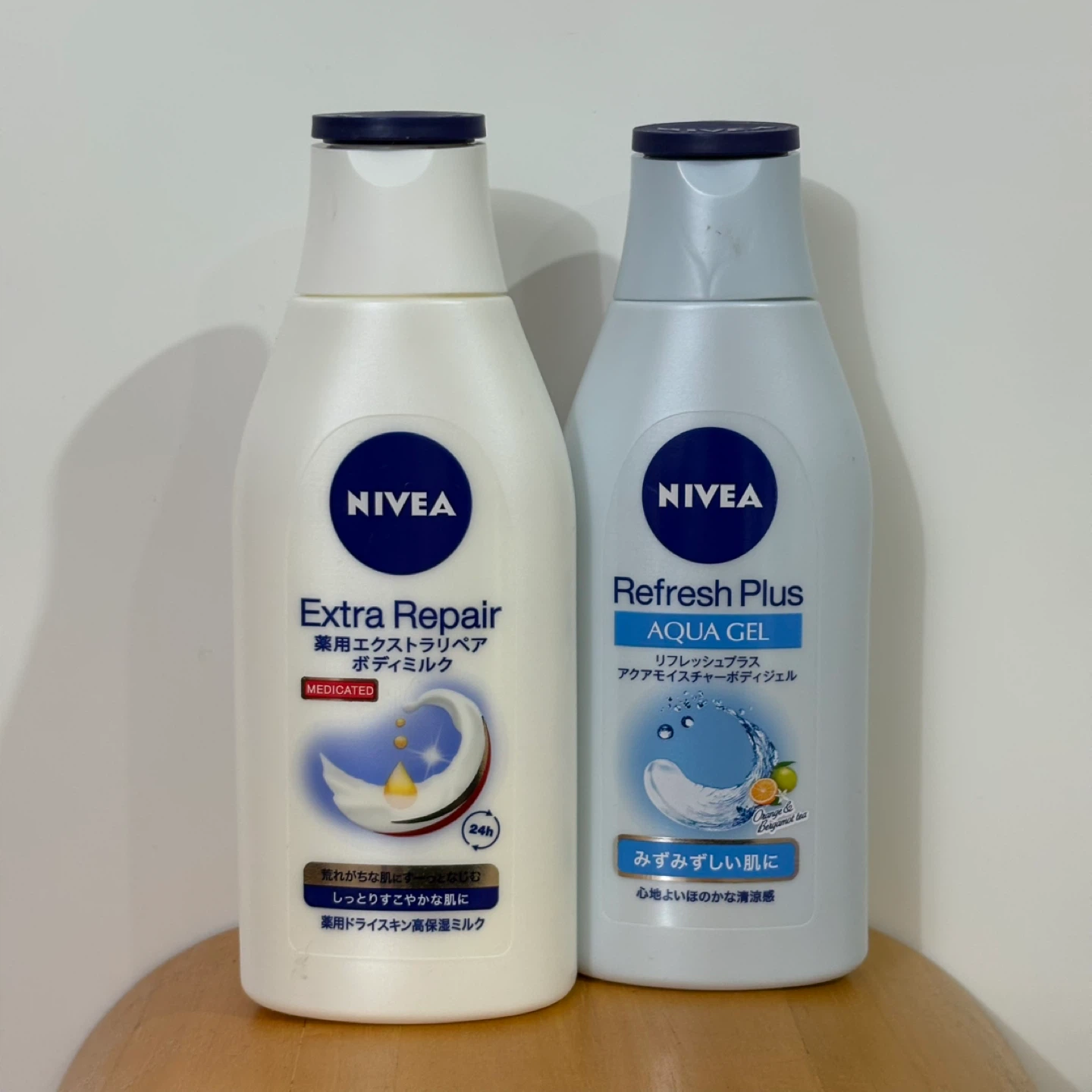 ニベア　ボディ用乳液、保湿液
