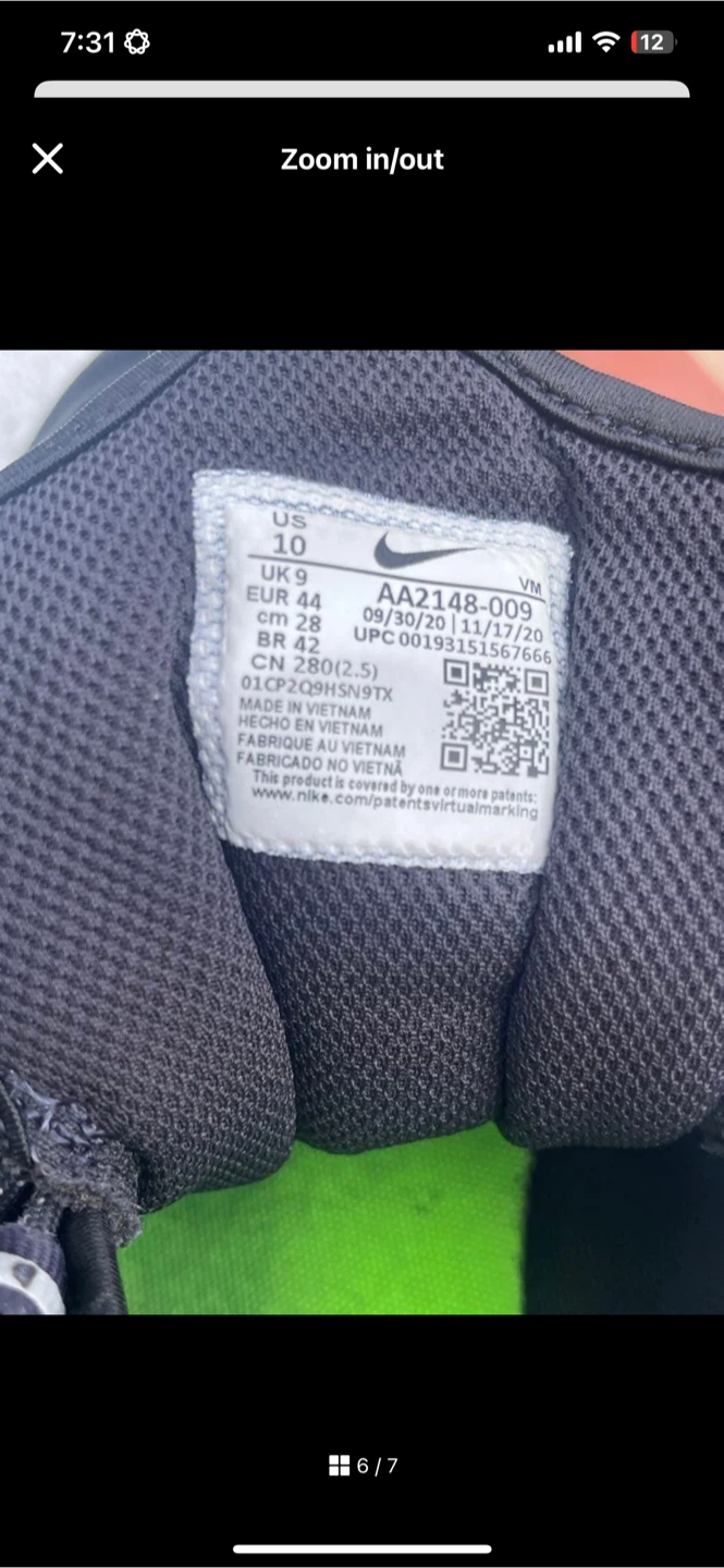 Nike Air- ナイキ エア メンズ シューズ 28cm -Eur.44の写真6枚目