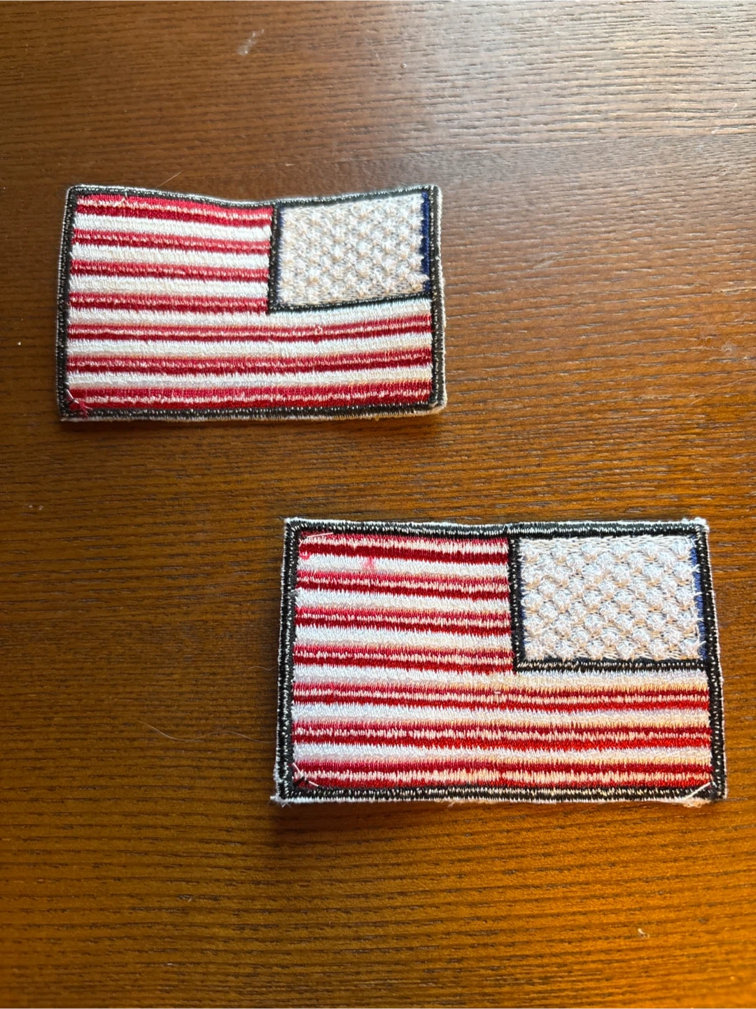 アメリカ国旗 ワッペン 2個セットの写真2枚目