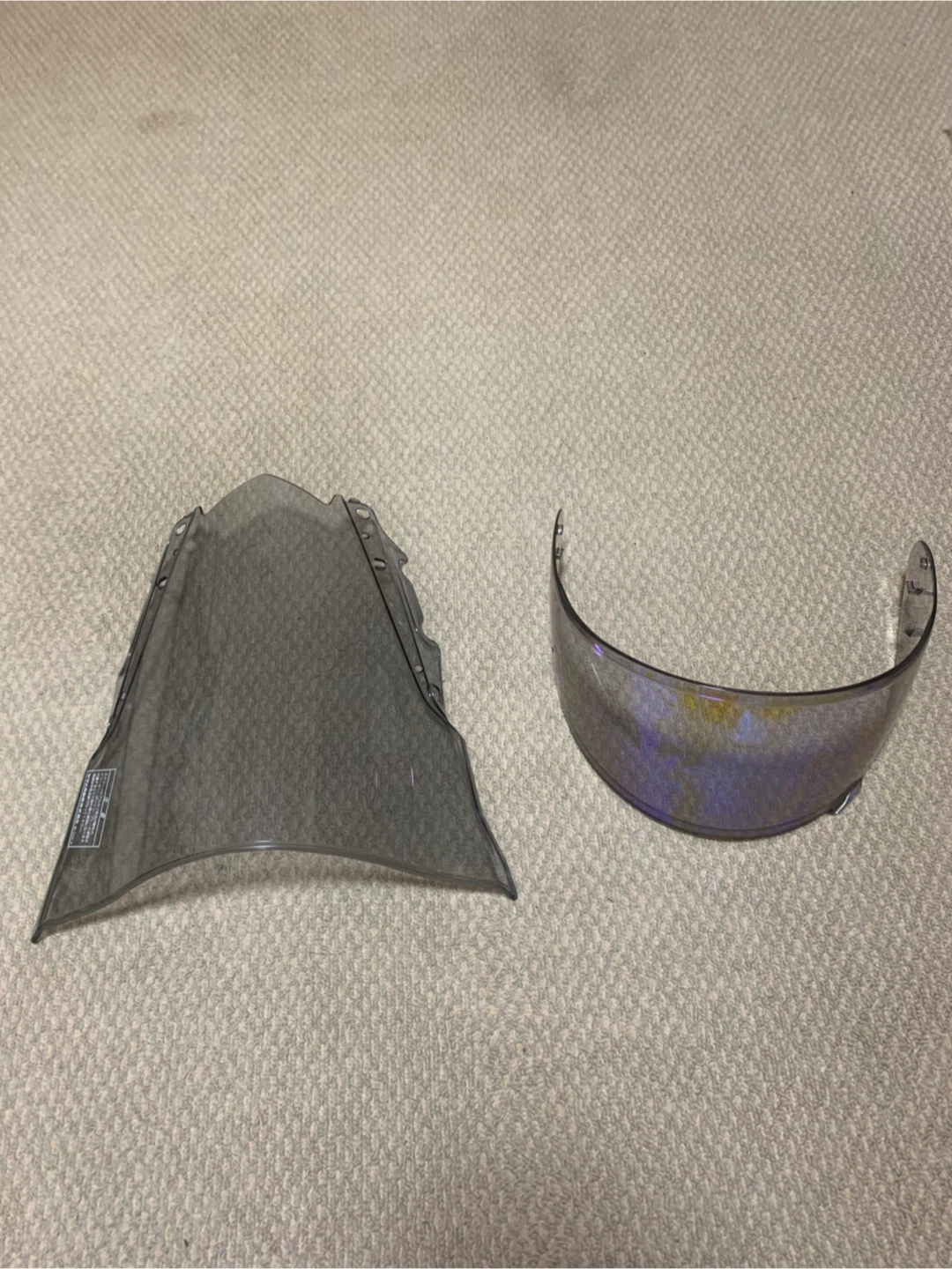 ヘルメット シールド 2点セット