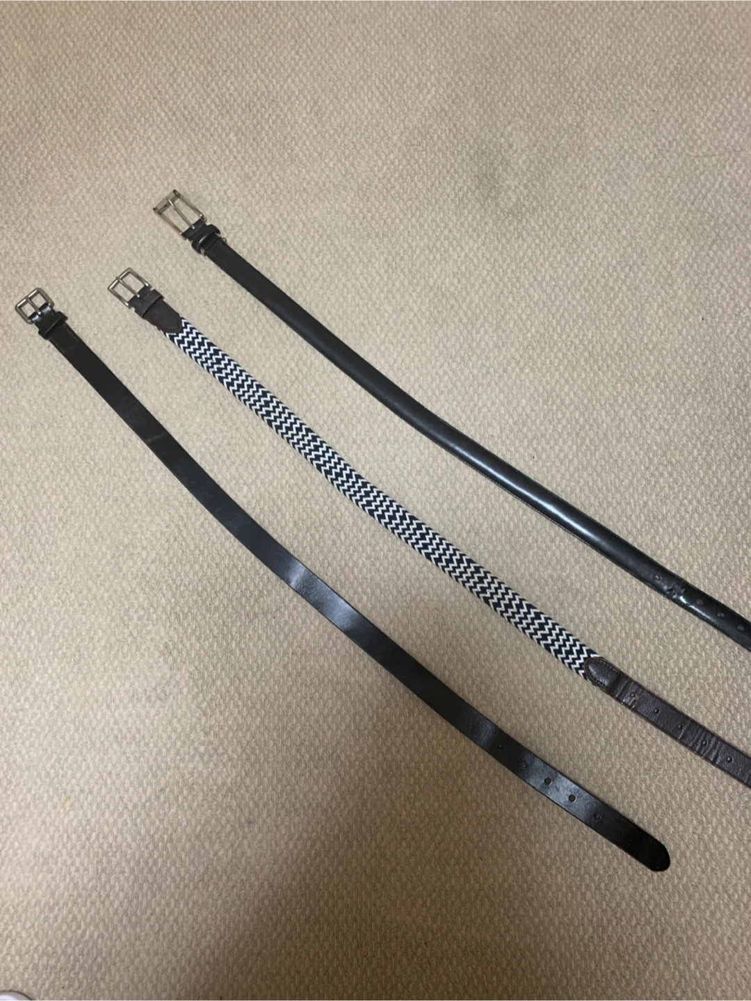 メンズ ベルト 3本セット