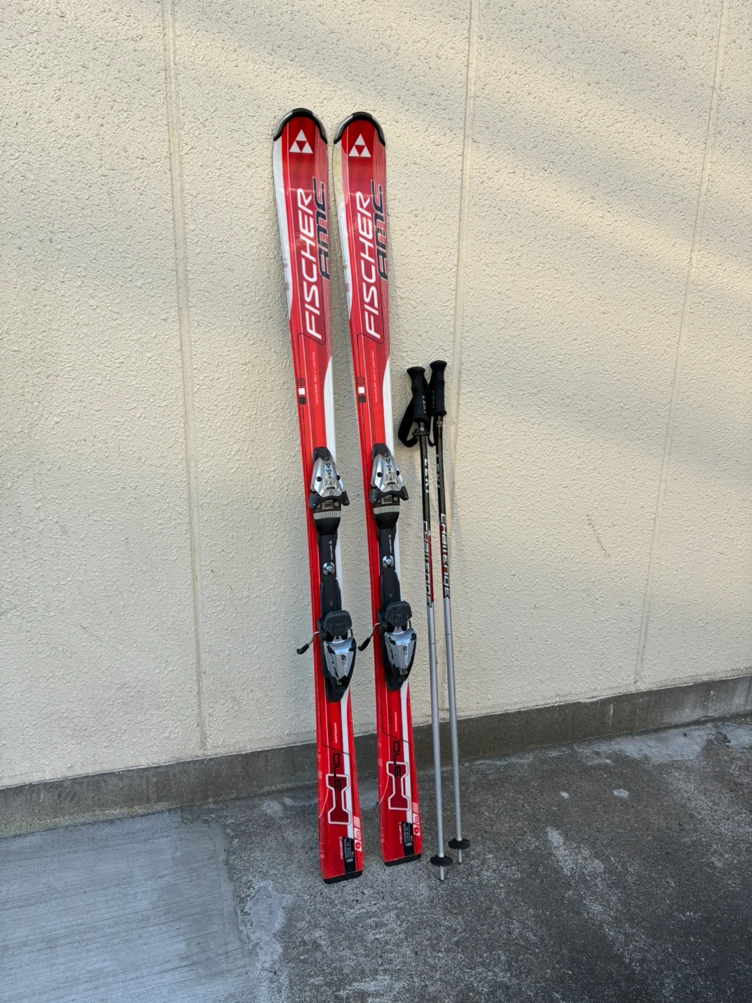 フィッシャー スキー板 3点セットの写真2枚目
