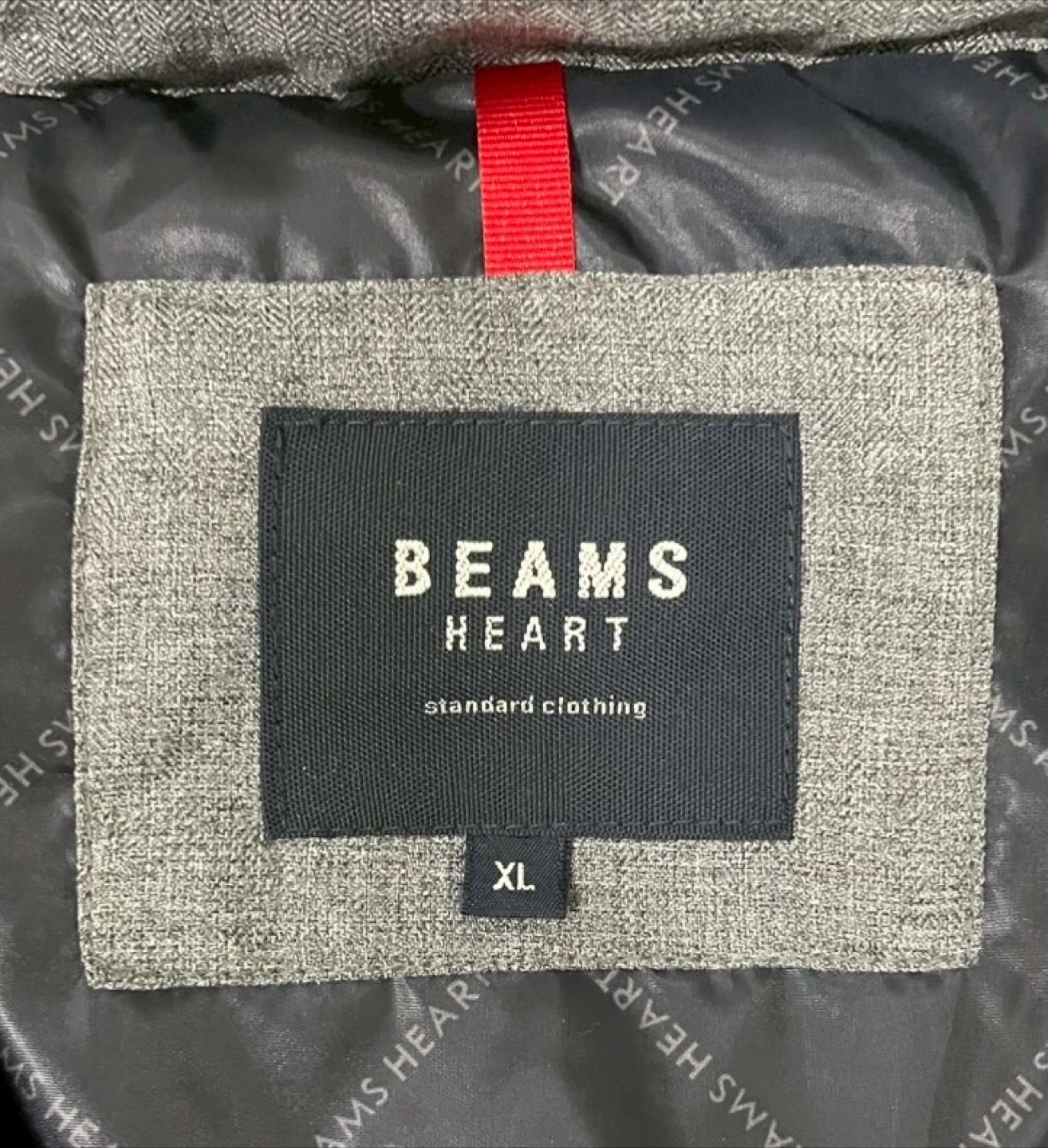 BEAMS HEARTダウンジャケット メンズXLの写真3枚目