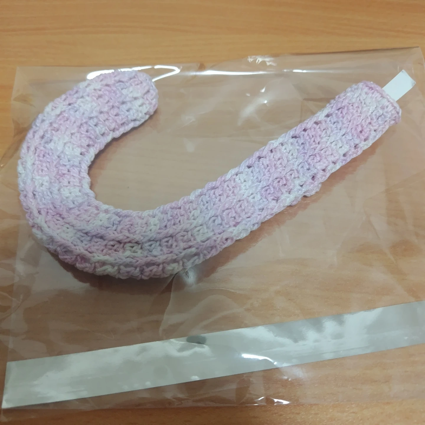傘 柄持ち手カバー グリップカバー ハンドルカバー 目印 ハンドメイド 手編み