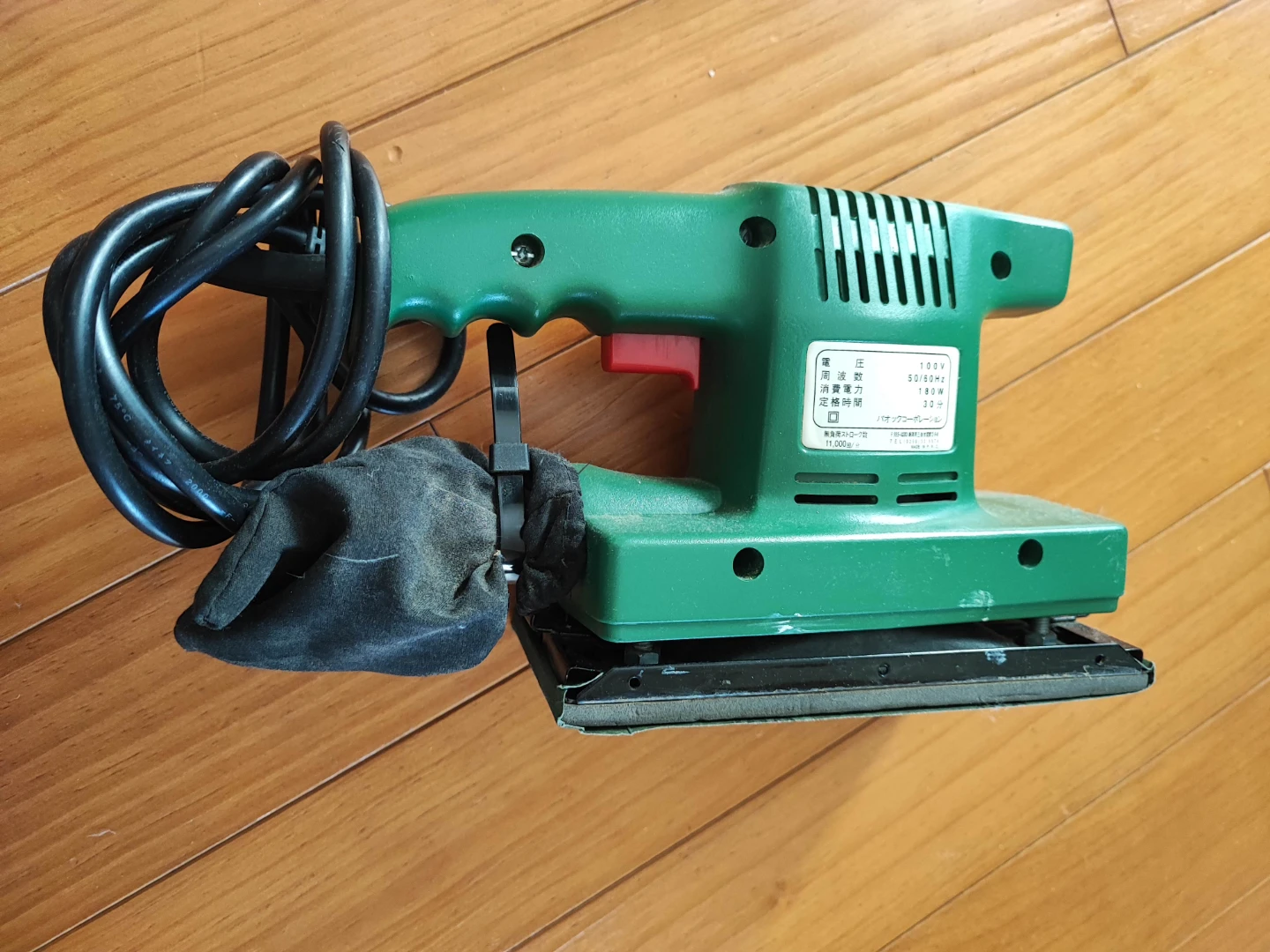 木工用サンダー　DIY向けの写真2枚目