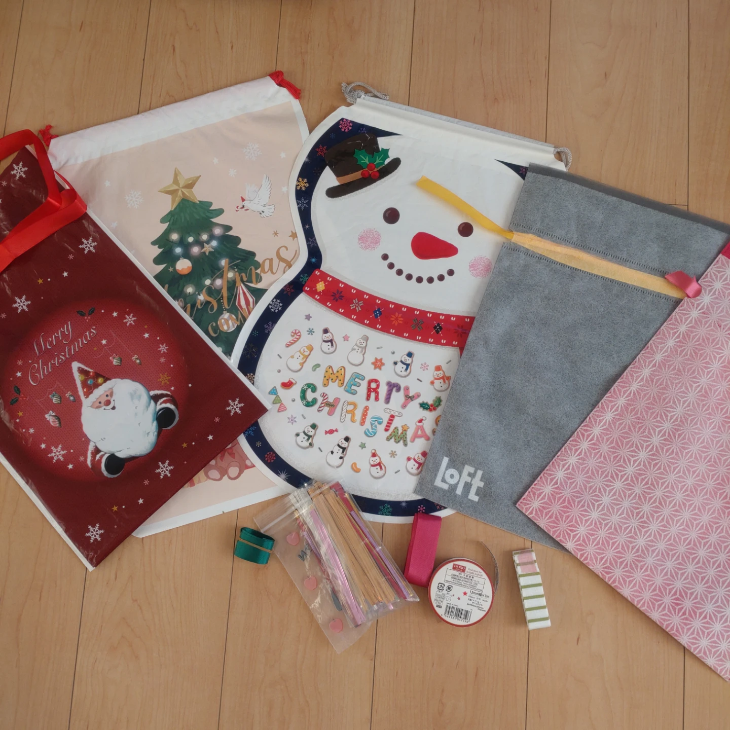 クリスマス ラッピング用品