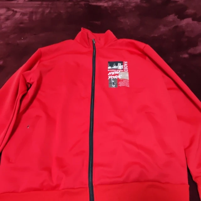 💐値下げ💐ブルックリンブリッジ NEW YORK レッド ジャケット