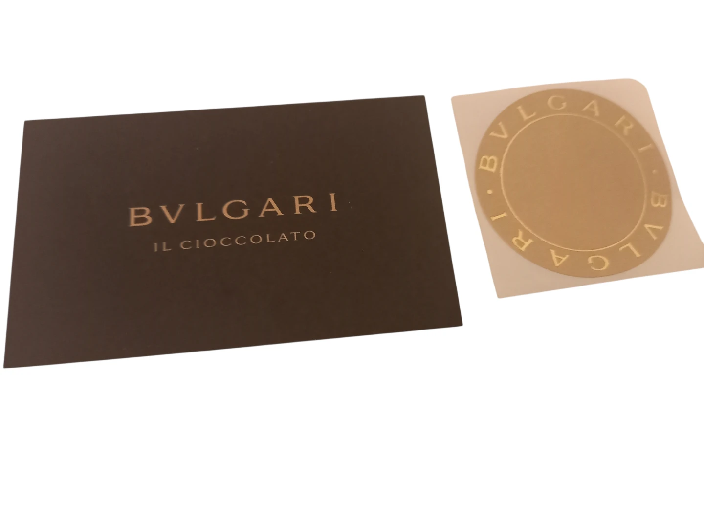 BVLGARI チョコレートギフトボックス (空き箱)ショッパーの写真5枚目