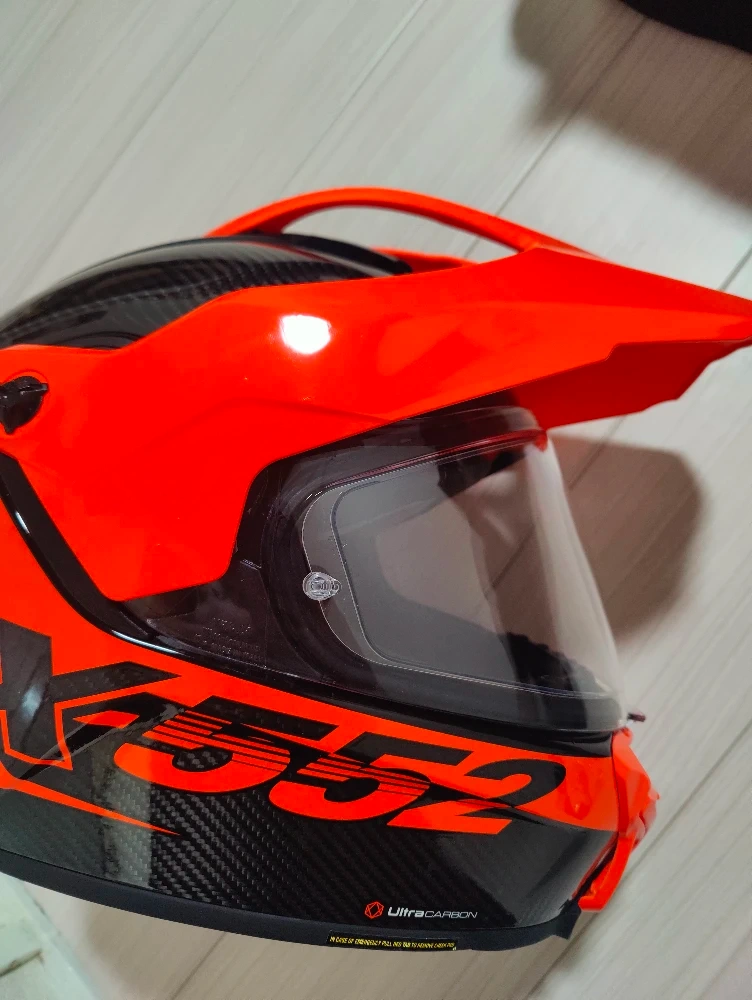 NOLAN X-552 ULTRA CARBON ヘルメット Mサイズの写真4枚目