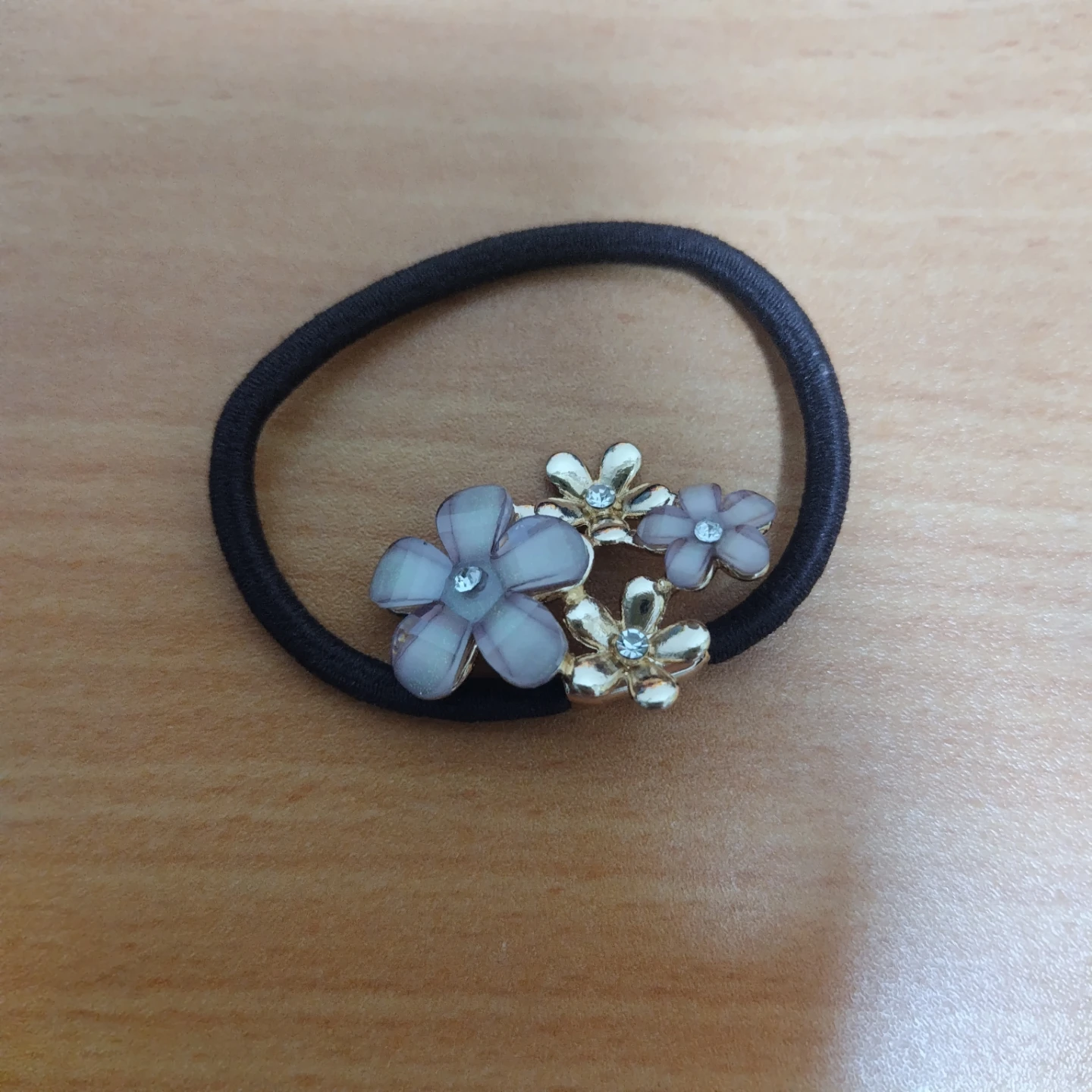 お花のヘアゴム
