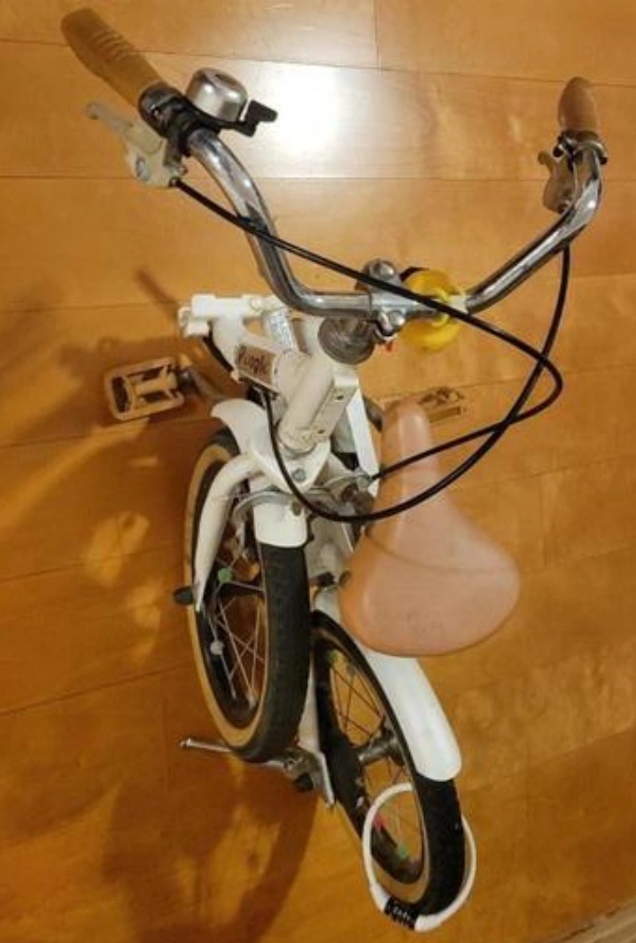 People 子供用自転車 折りたたみ式 14インチ ホワイトの写真3枚目