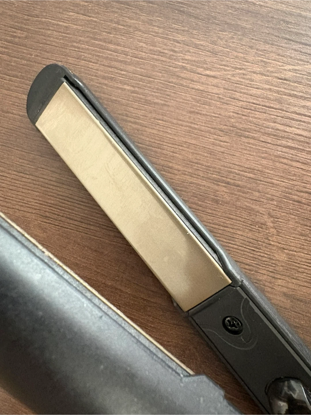 SALONIA サロニア ミニ ストレートアイロン ヘアアイロン SL-010SB ブラックの写真2枚目