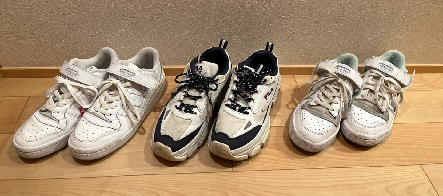 FILA & アディダスのスニーカーの写真2枚目