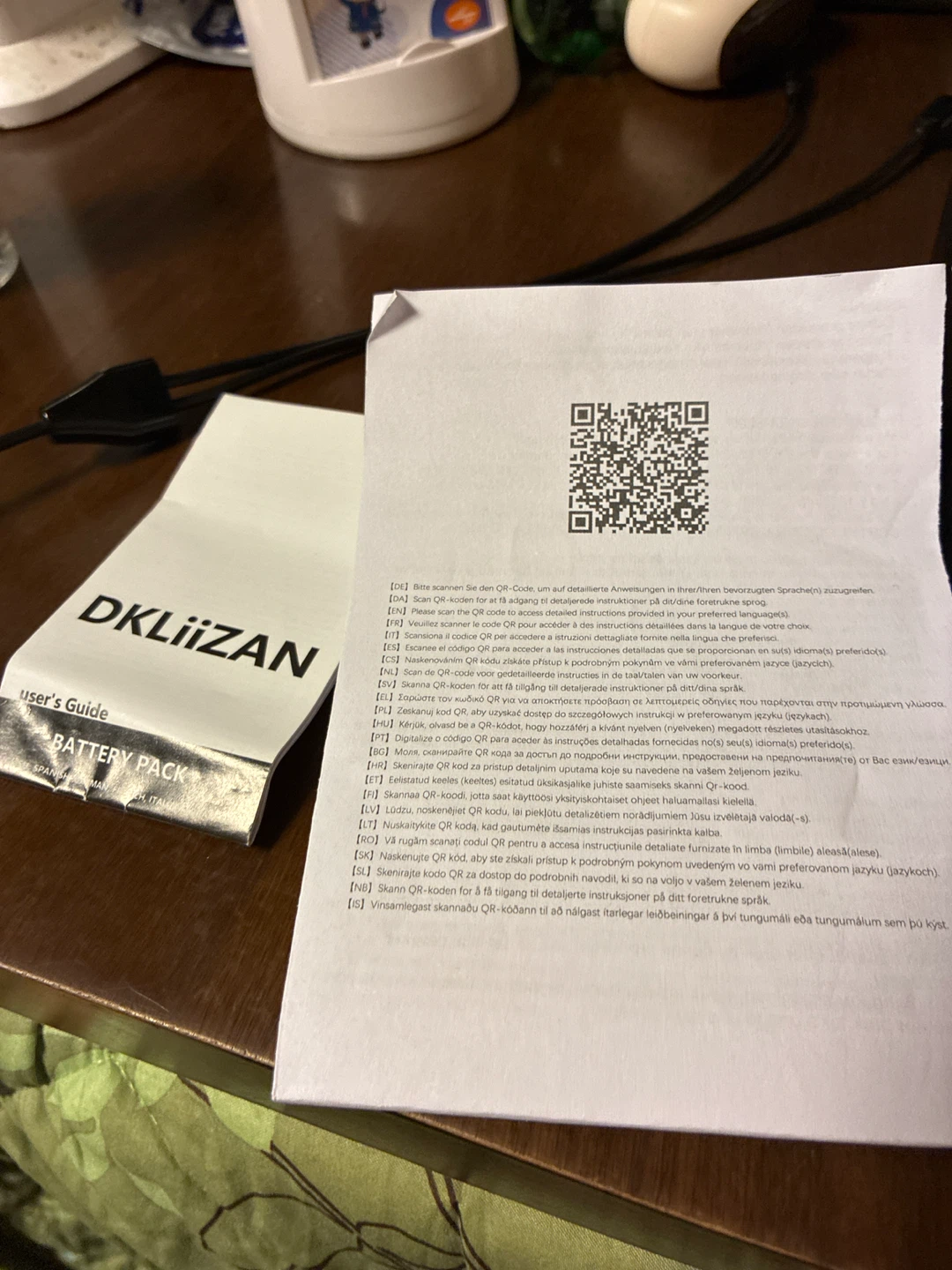ワークライト 20V 6.0Ah DKLiiZANの写真3枚目