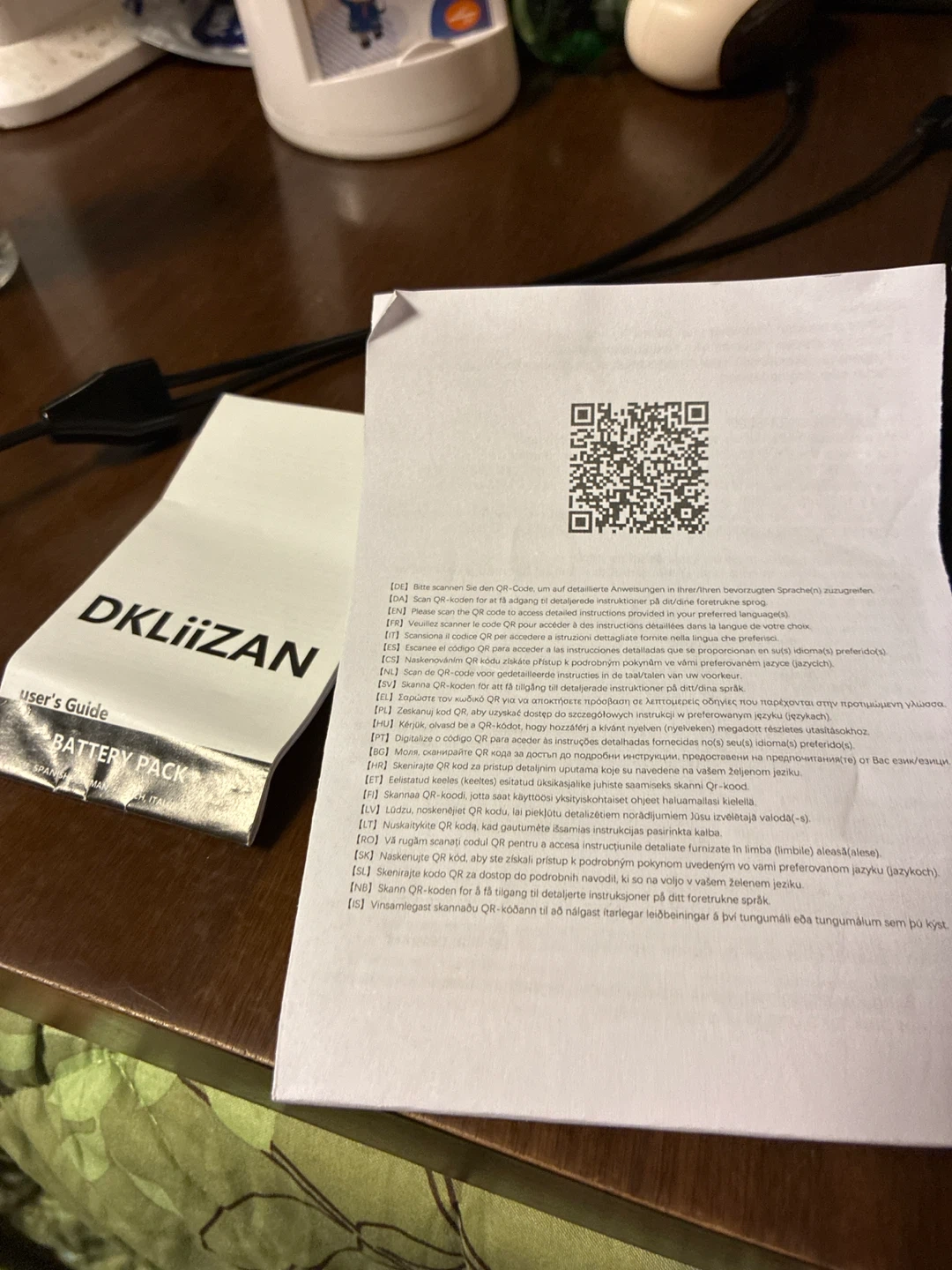 ワークライト 20V 6.0Ah DKLiiZANの写真3枚目