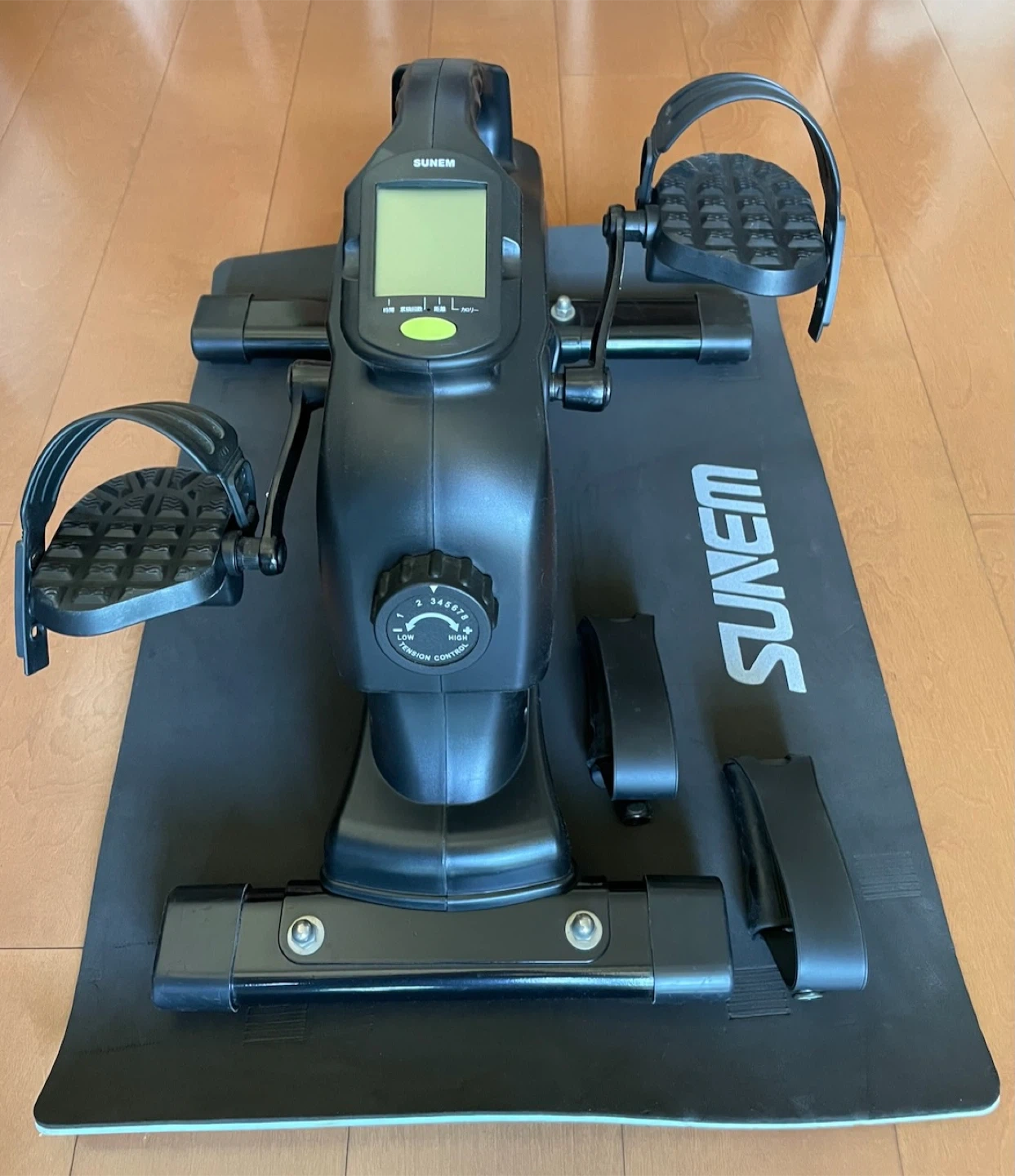 【ほぼ未使用】足用ペダル運動器(デスク下/8段階負荷)スネム ミニフィットネスバイク