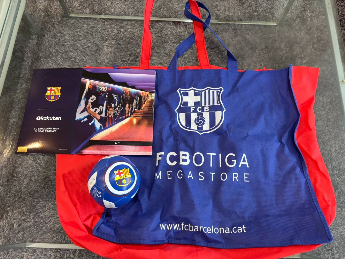 FCバルセロナ バッグ【不織布】、ファイル、ミニボール