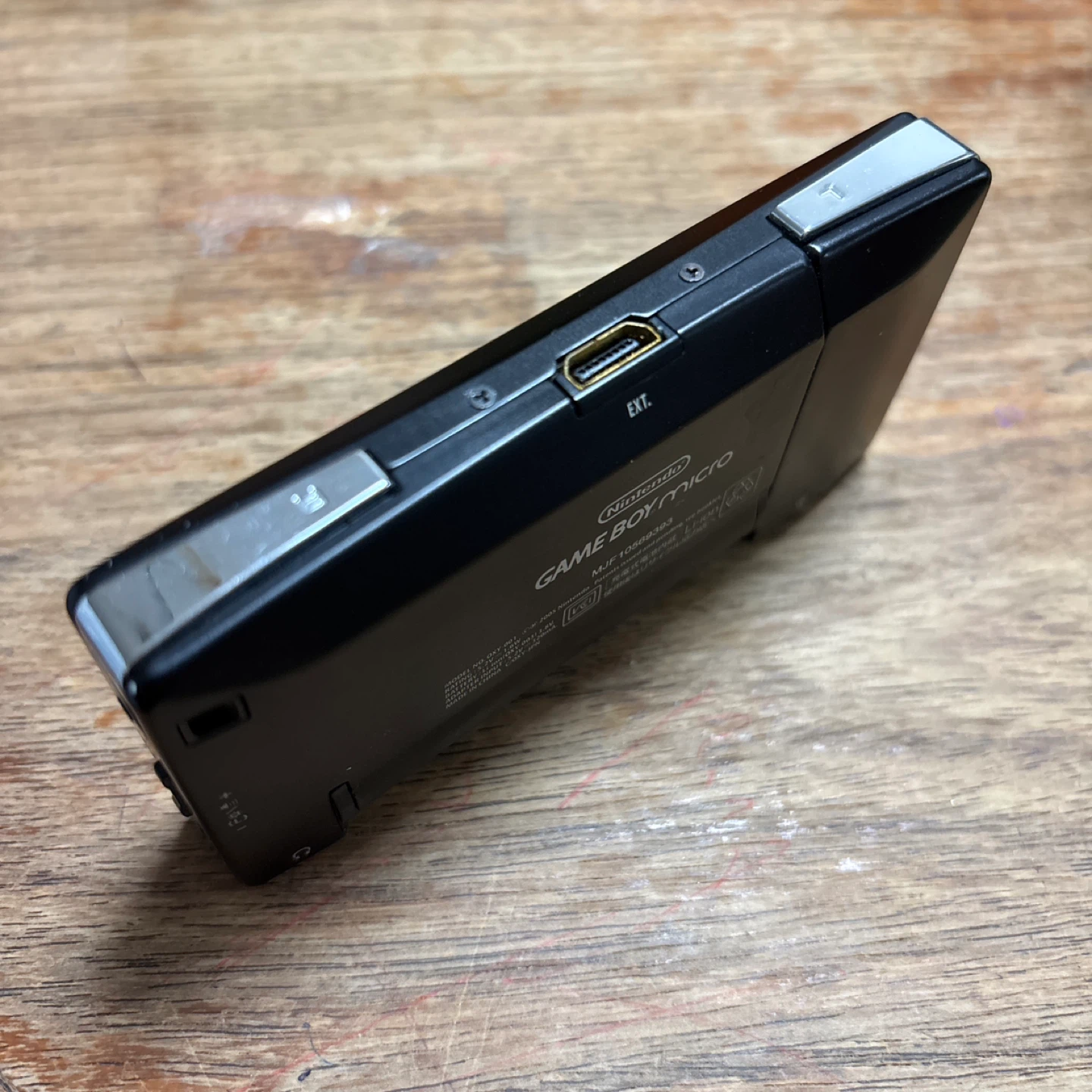 ゲームボーイミクロ ブラック gameboymicro blackの写真3枚目