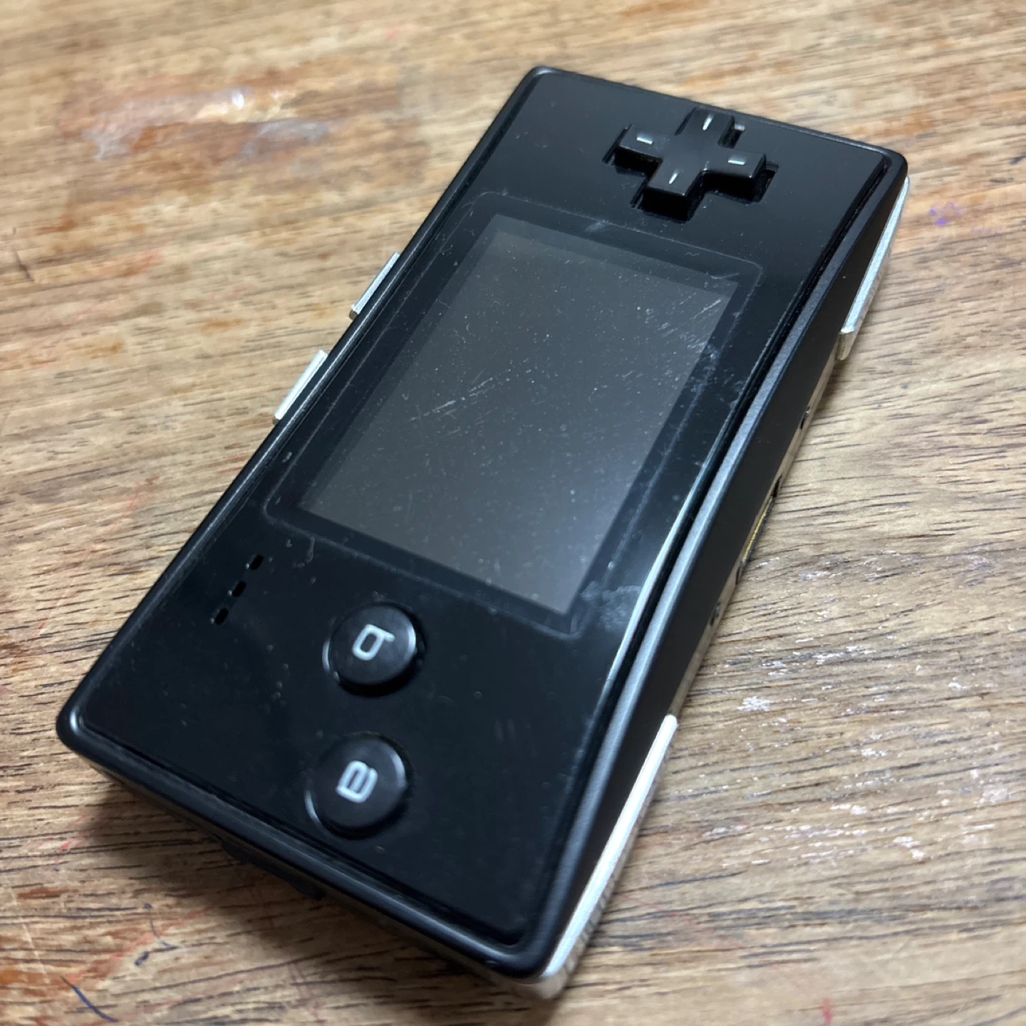 ゲームボーイミクロ ブラック gameboymicro blackの写真2枚目