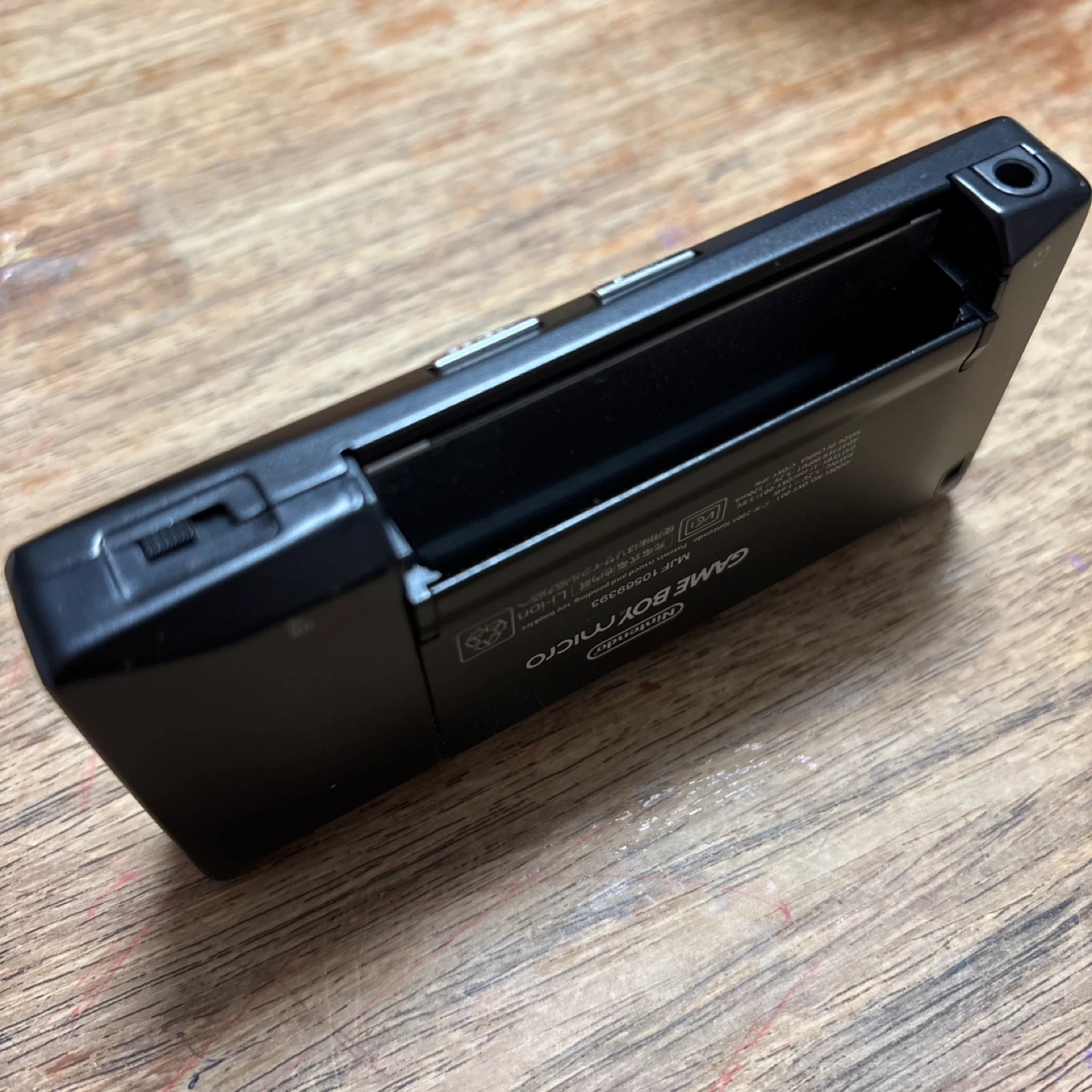 ゲームボーイミクロ ブラック gameboymicro blackの写真6枚目