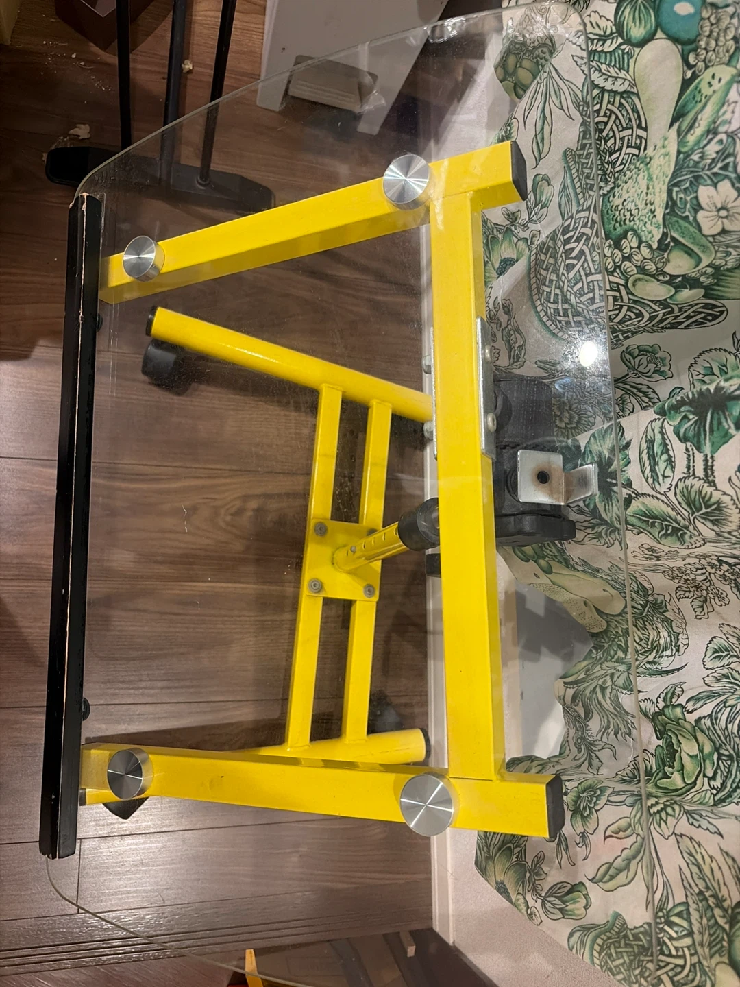 譜面台 黄色フレーム