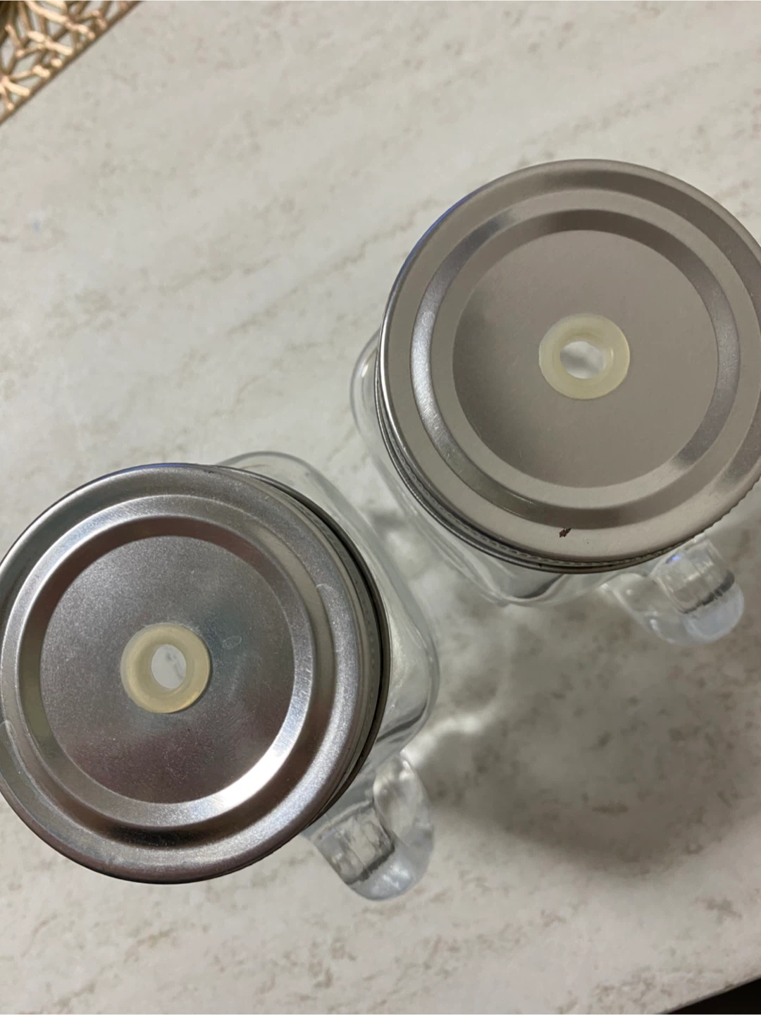 ガラス製 マグカップ 2個セットの写真2枚目