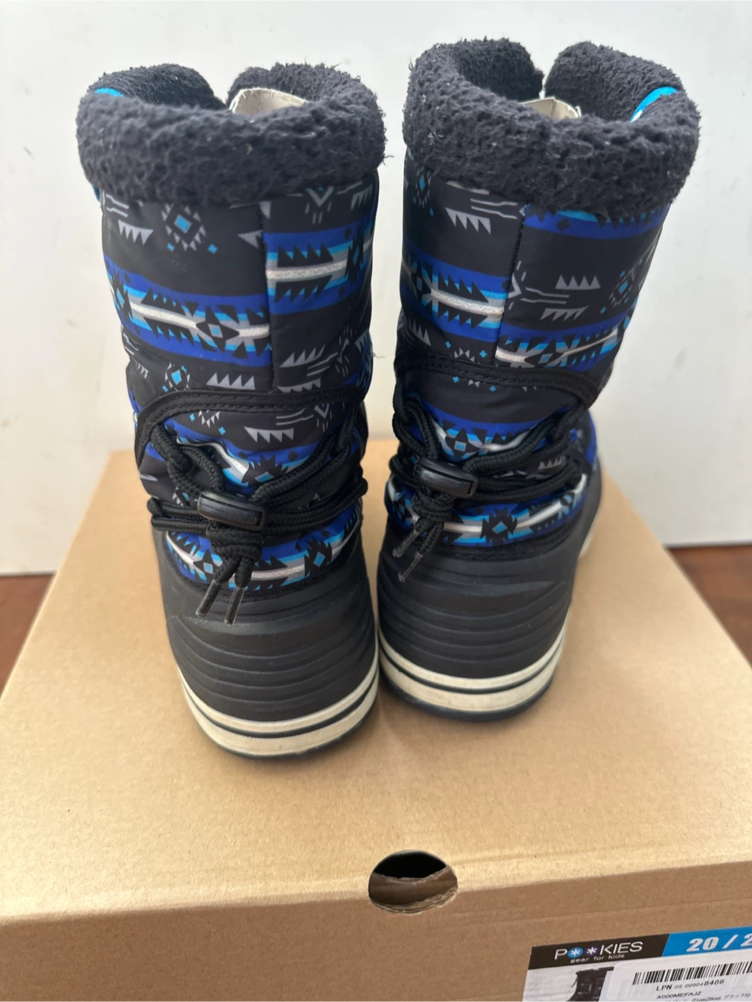 プーキーズ キッズ スノーブーツ 20/21cmの写真4枚目