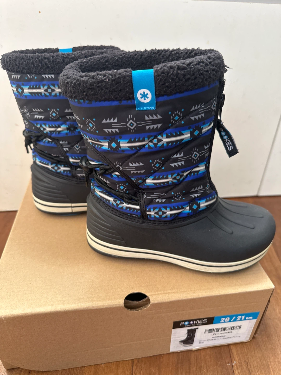 プーキーズ キッズ スノーブーツ 20/21cmの写真5枚目