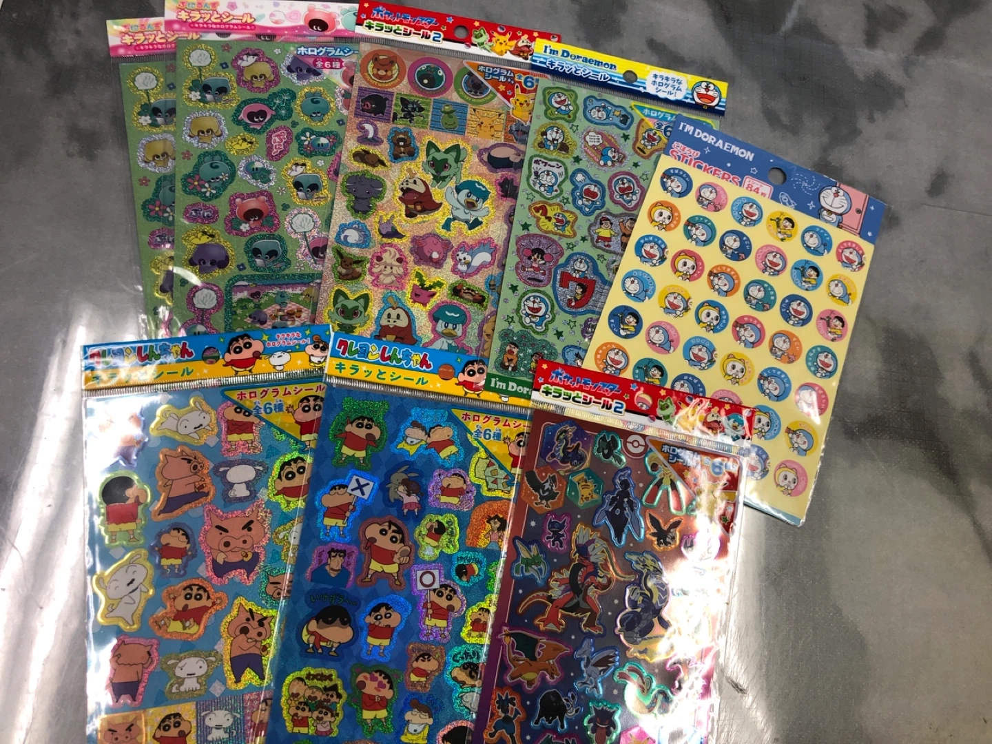 キャラクター シール まとめ売り8枚+6枚