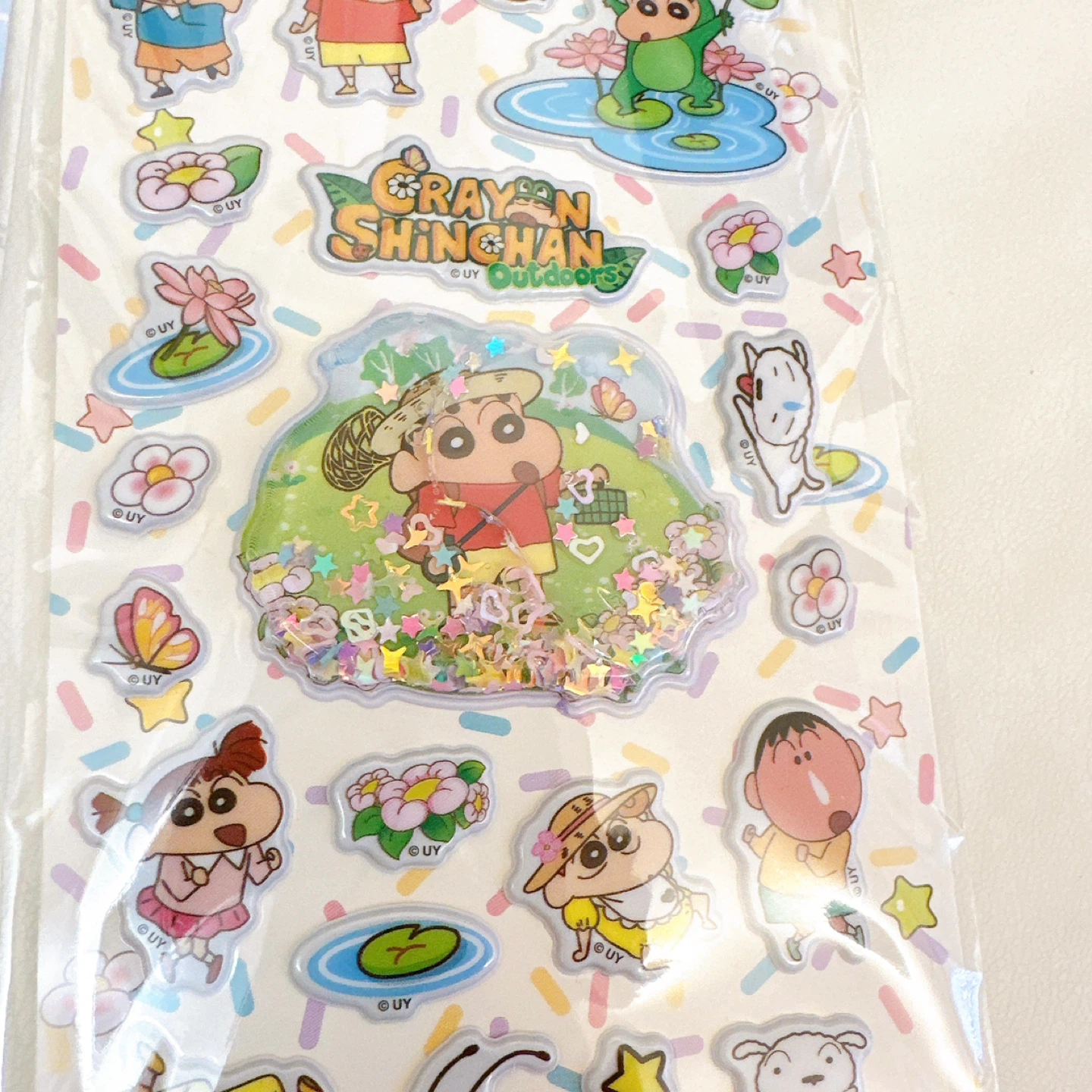 ウォーターシール クレヨンしんちゃん 立体シール 海外限定 ぷくぷくシールの写真3枚目