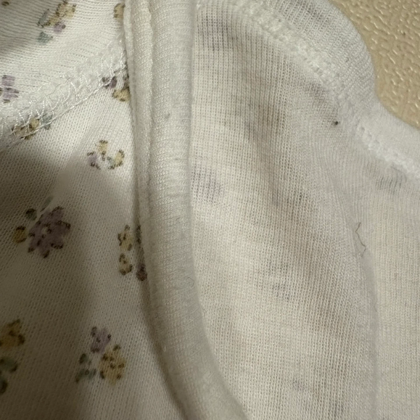 ベビー服 コンビ肌着 2枚セット50-60の写真10枚目