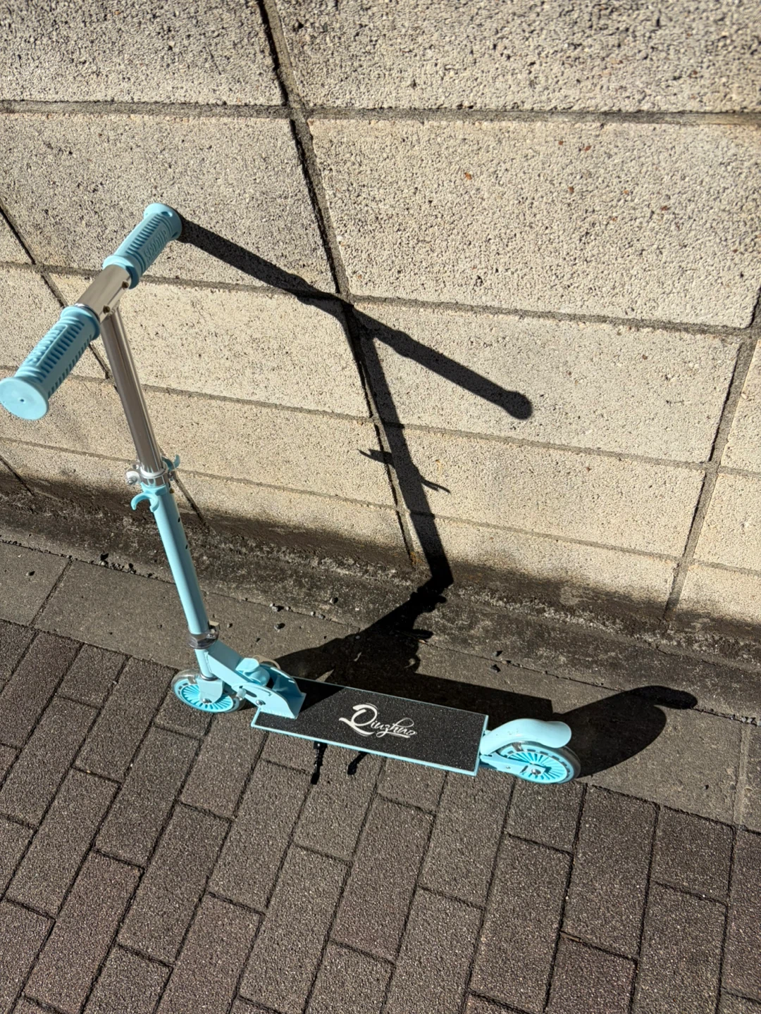 キックボード ライトブルーの写真3枚目