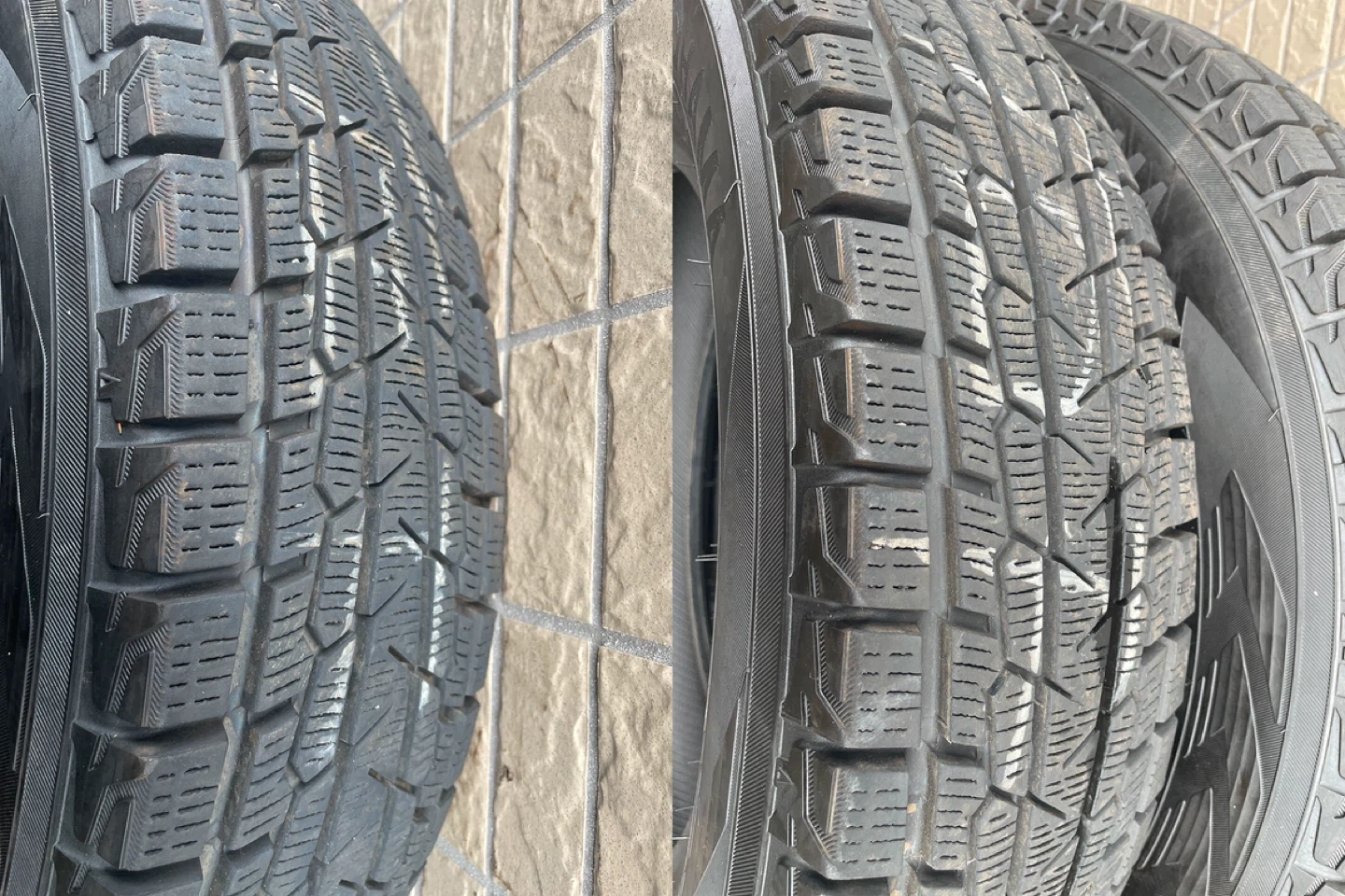 ヨコハマ スタッドレスタイヤ 175/80R16の写真3枚目